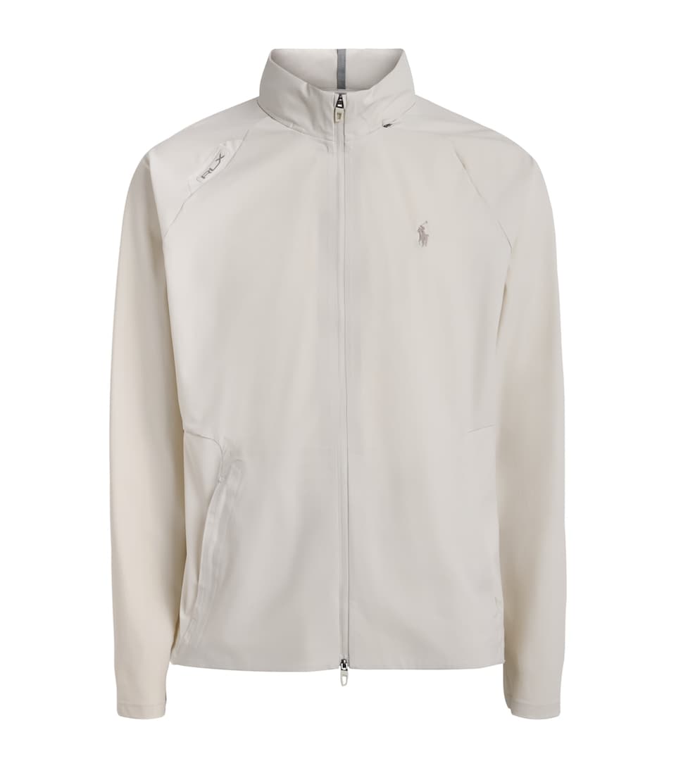 RLX Ralph Lauren Mens Lightweight Hooded Jacket Stone Pebble