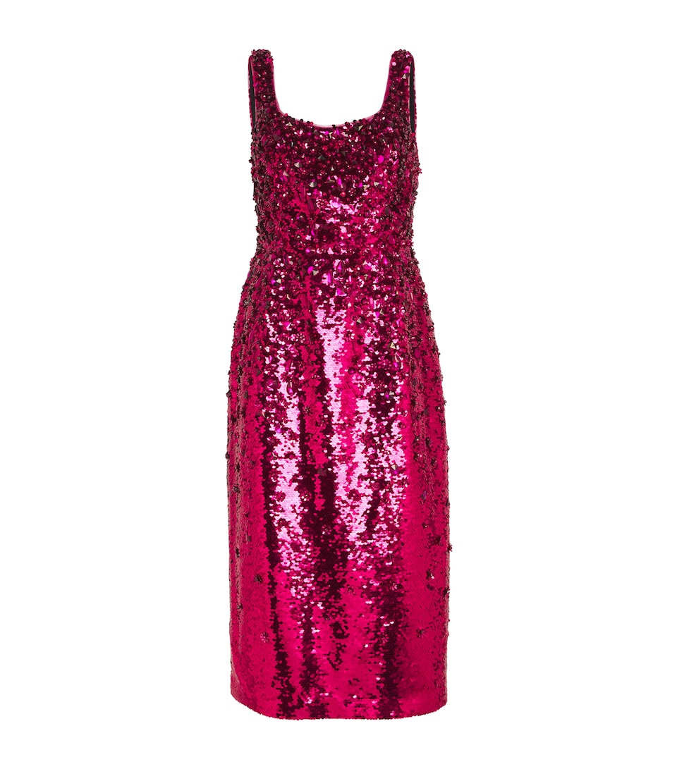 Embellished Midi Dress