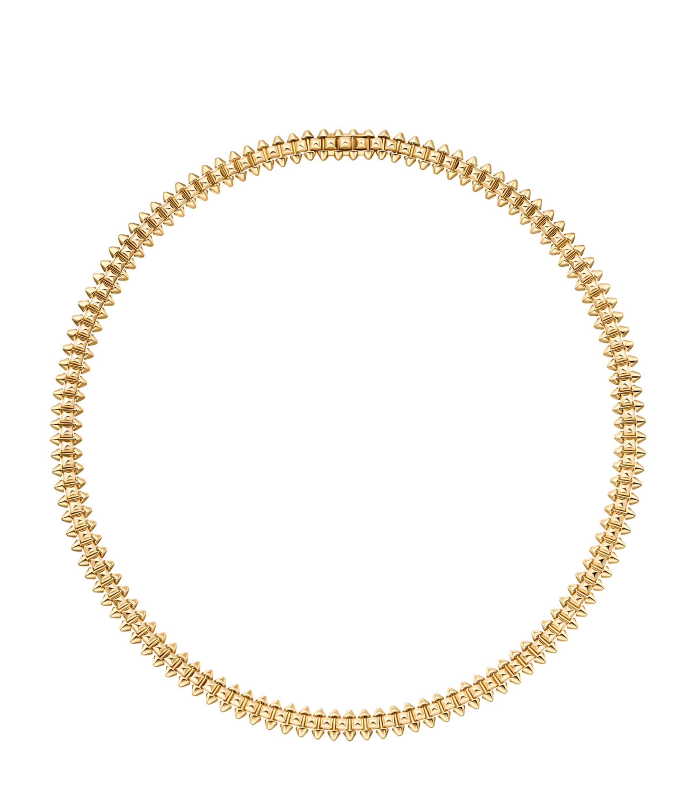 Flexible Small Yellow Gold Clash de Cartier Necklace
