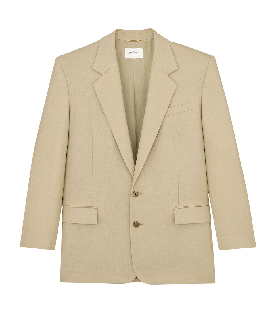 Wool-Silk Blazer