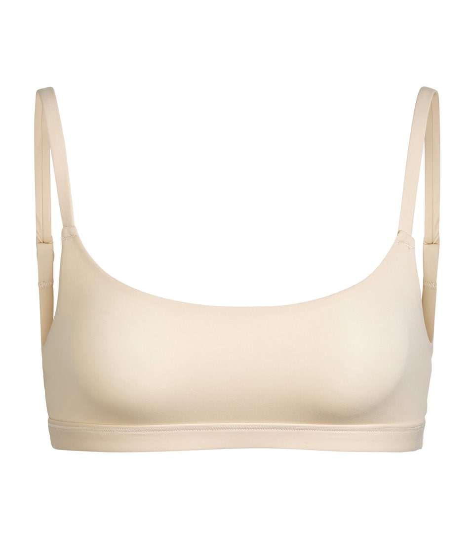 Skims Womens Fits Everybody Scoop-Neck Bralette Sand