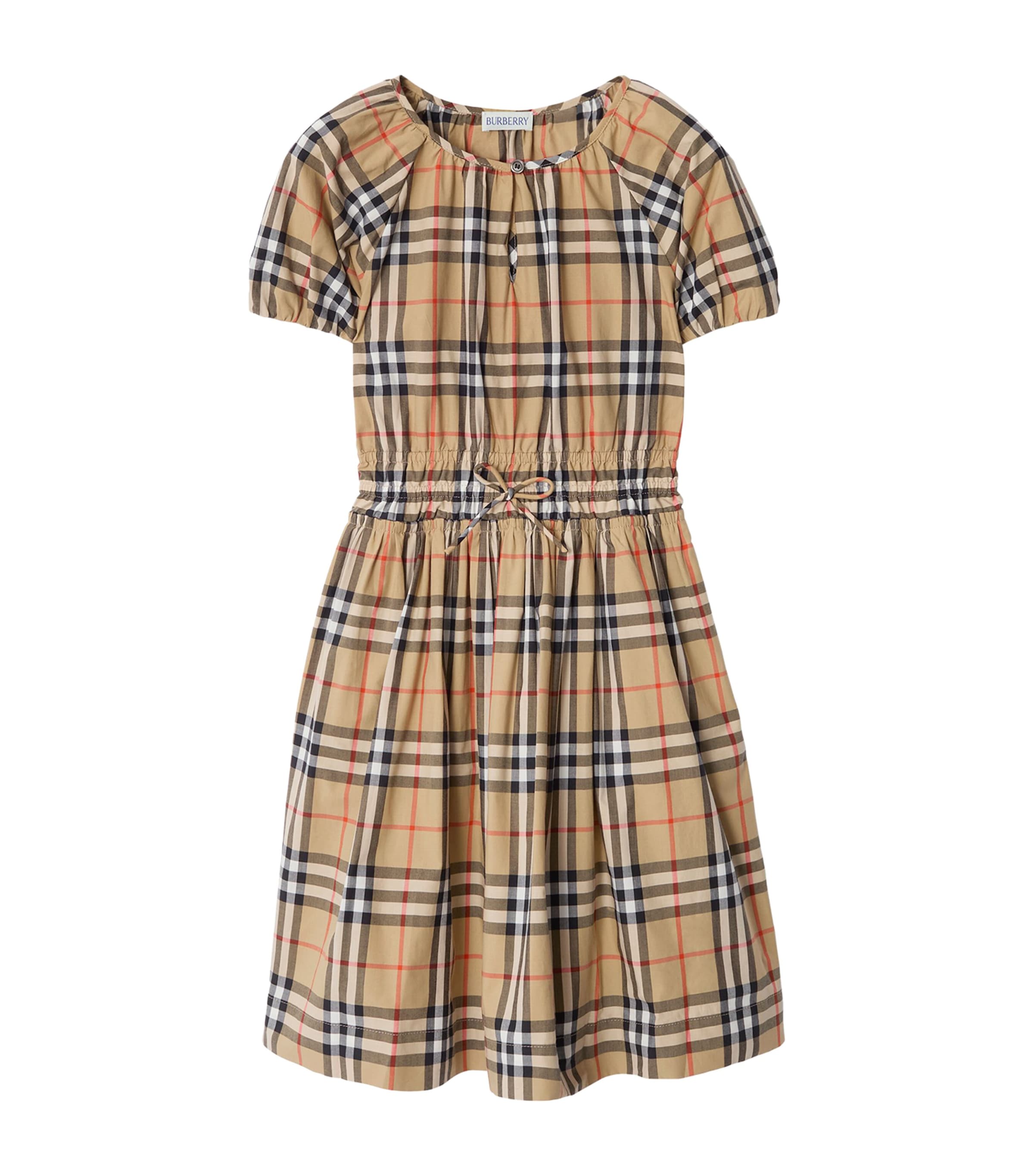 Cotton Check Dress (3-12 Years)