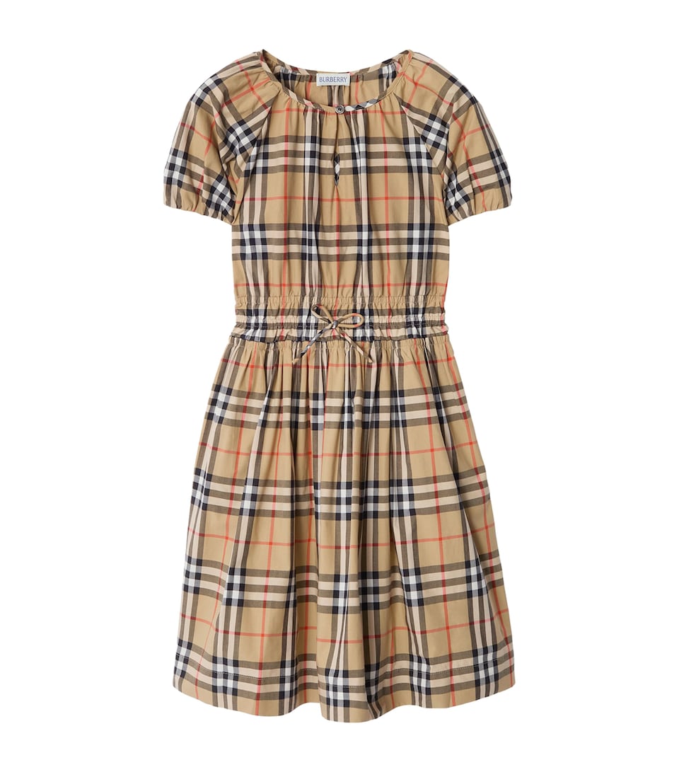 Cotton Check Dress (3-12 Years)