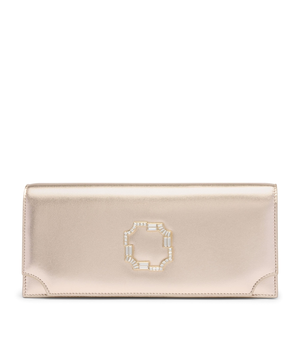 Leather Vivien Clutch Bag