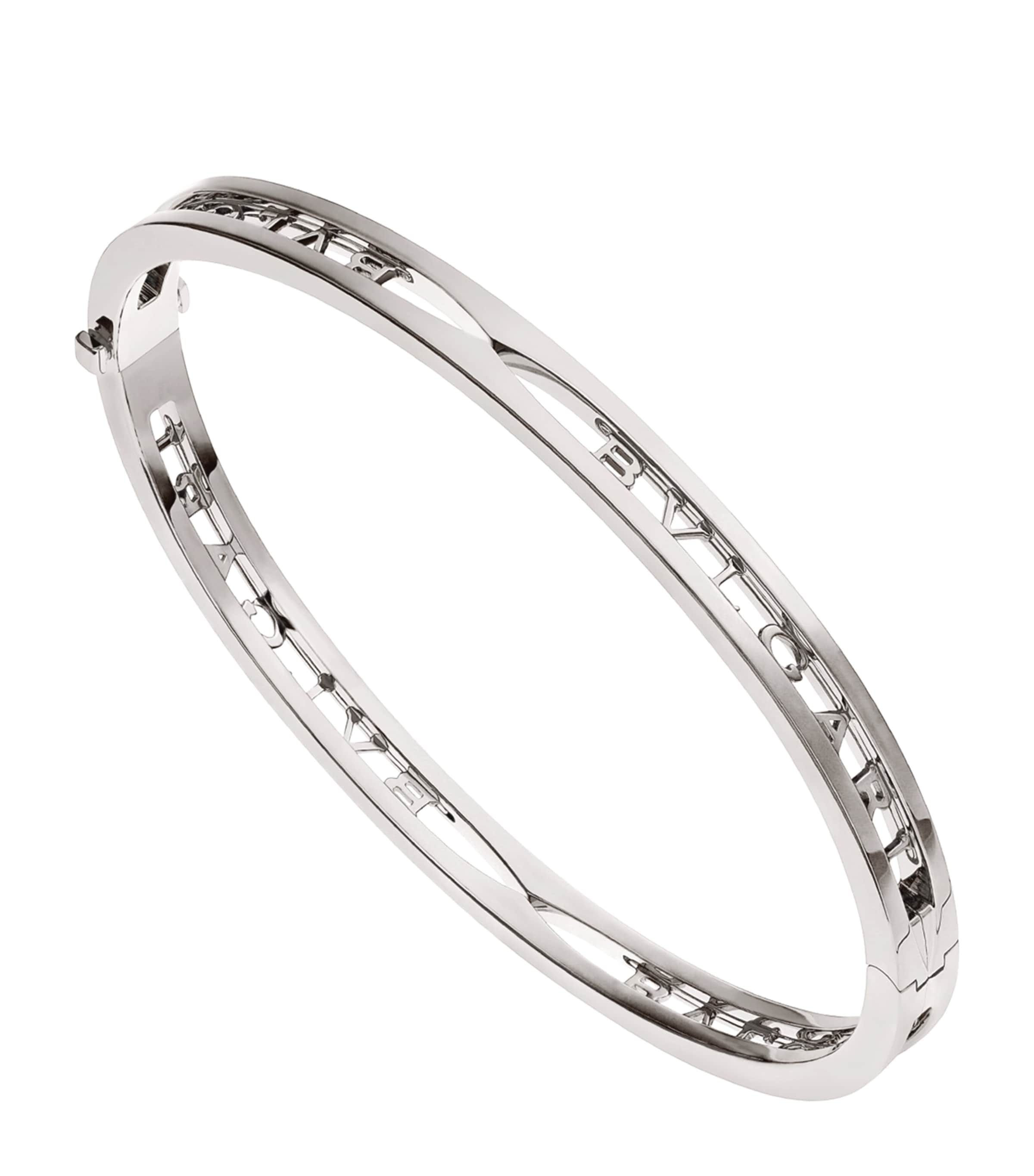 White Gold B.zero1 Bangle