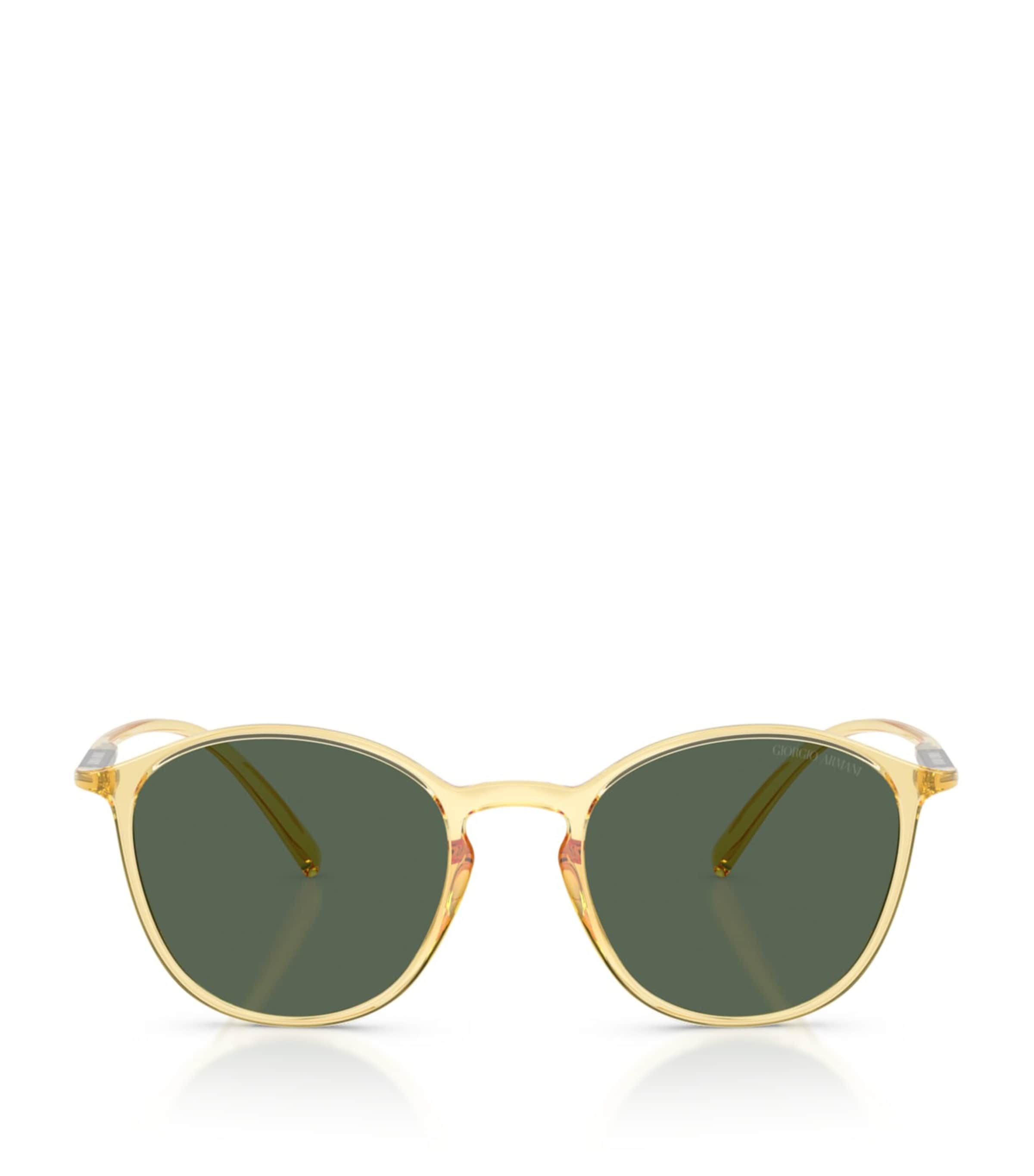 Giorgio Armani Round Phantos Sunglasses