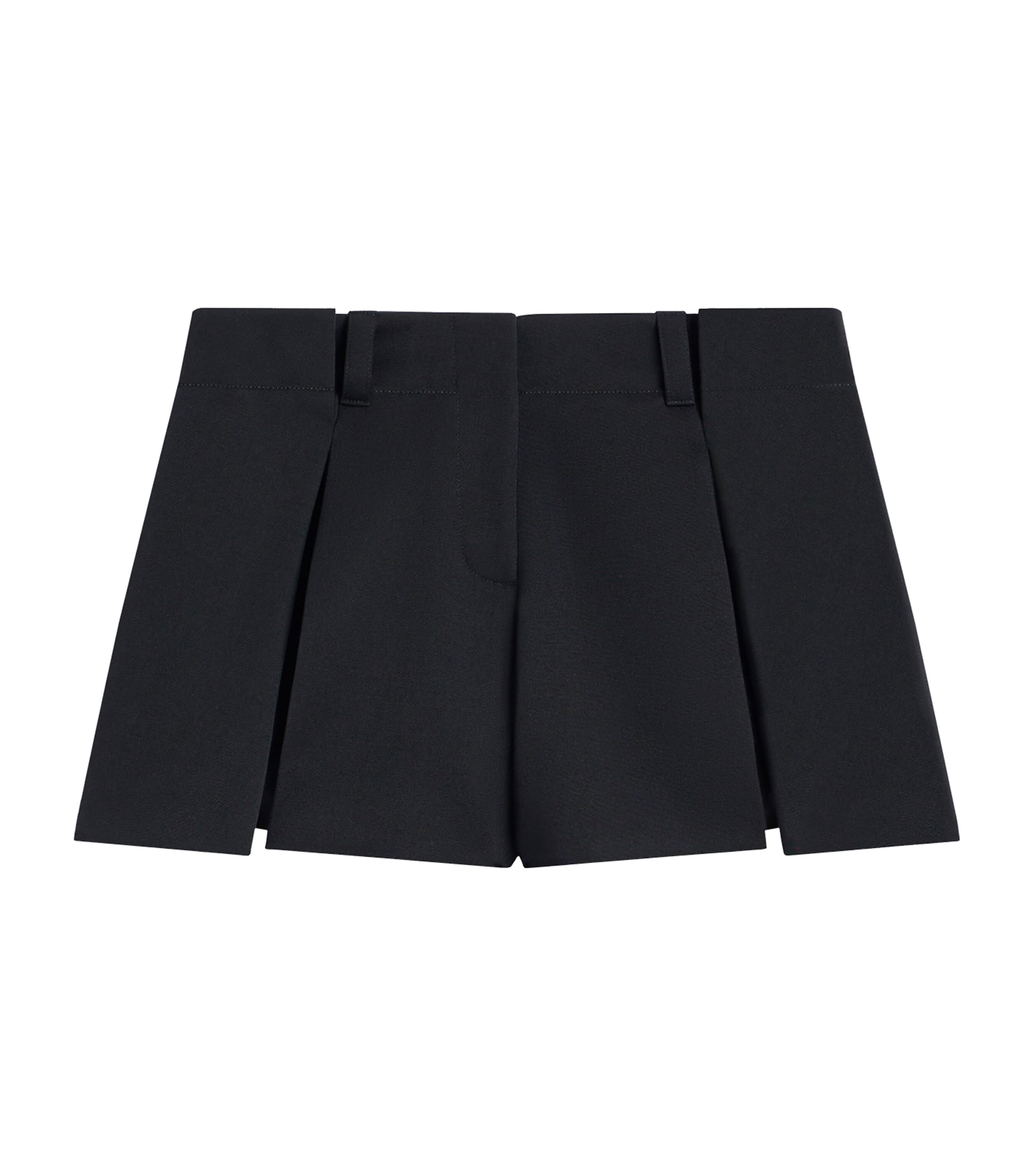 Givenchy Womens Wool Pinch Shorts