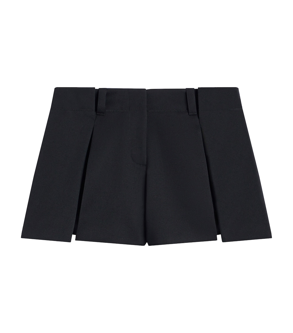 Givenchy Womens Wool Pinch Shorts