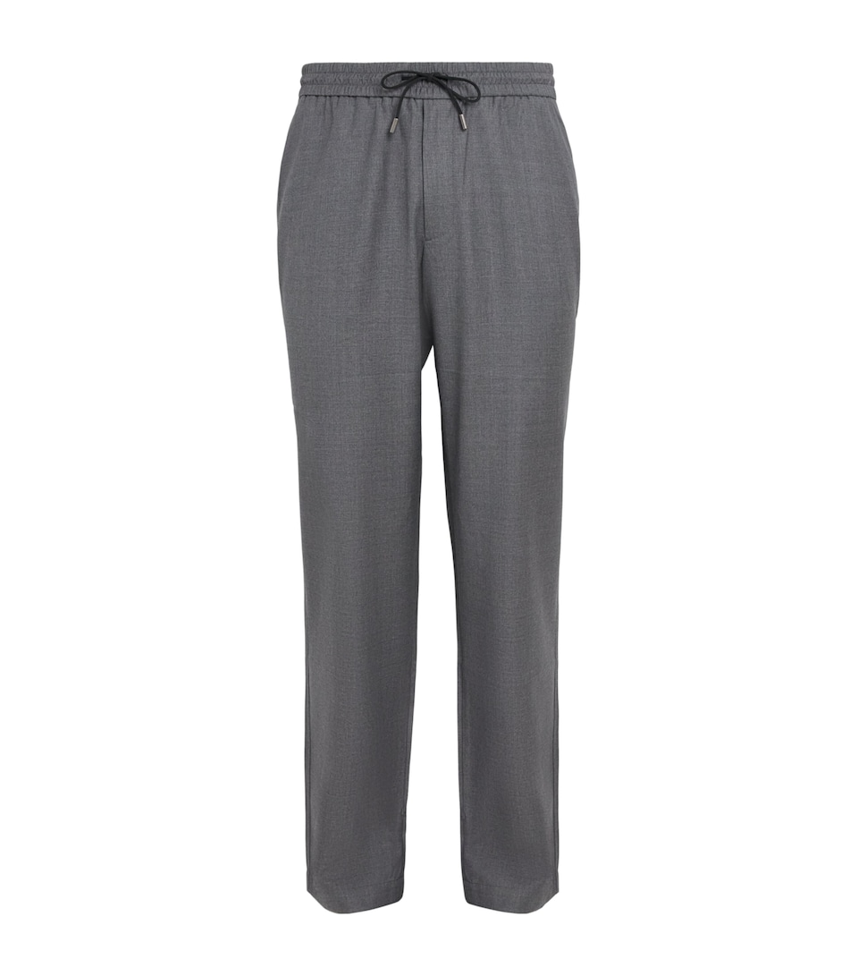 Sease Mens Virgin Wool Summer Mindset Trousers Steel Grey