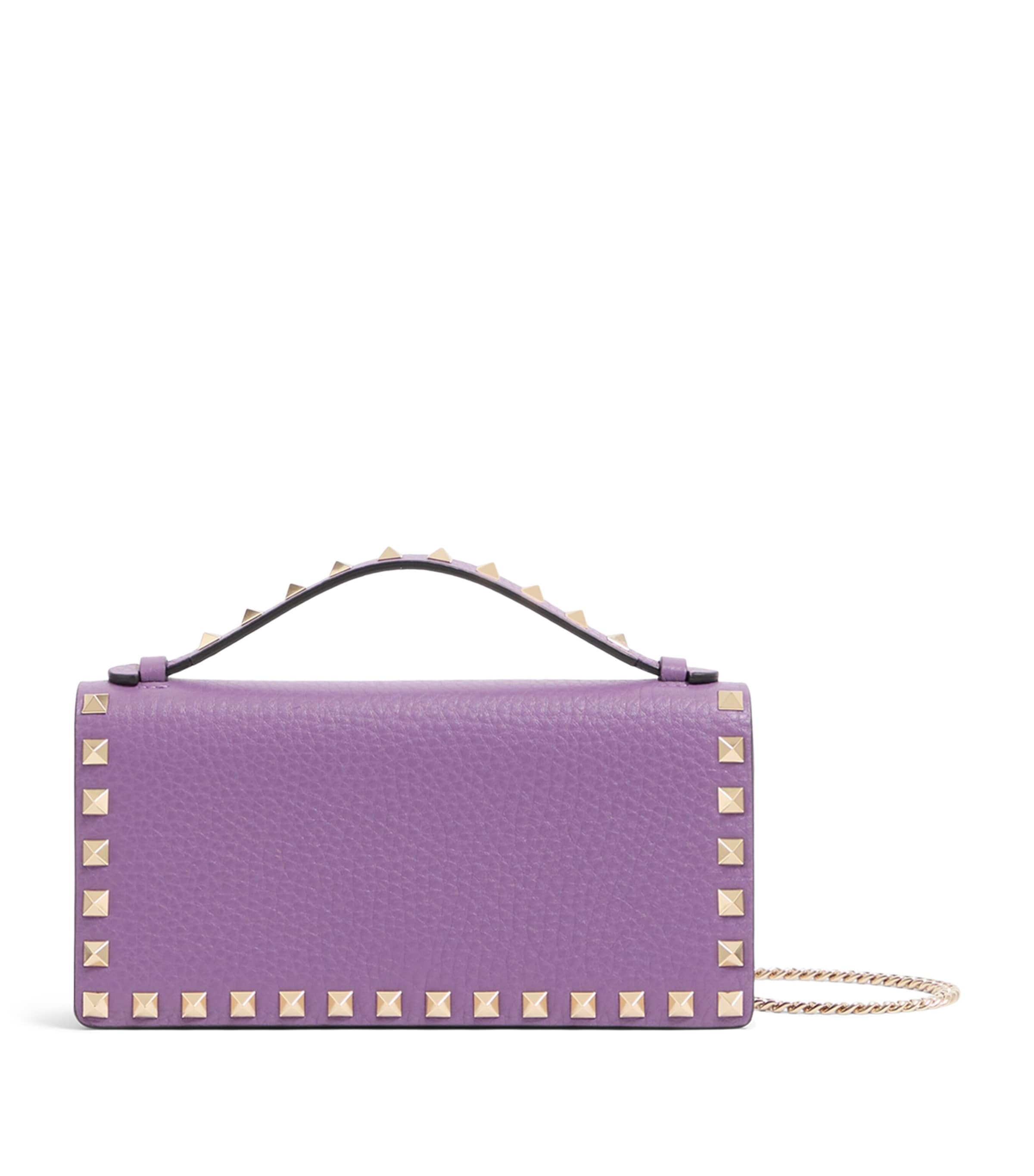 Valentino Garavani Leather Rockstud Wallet