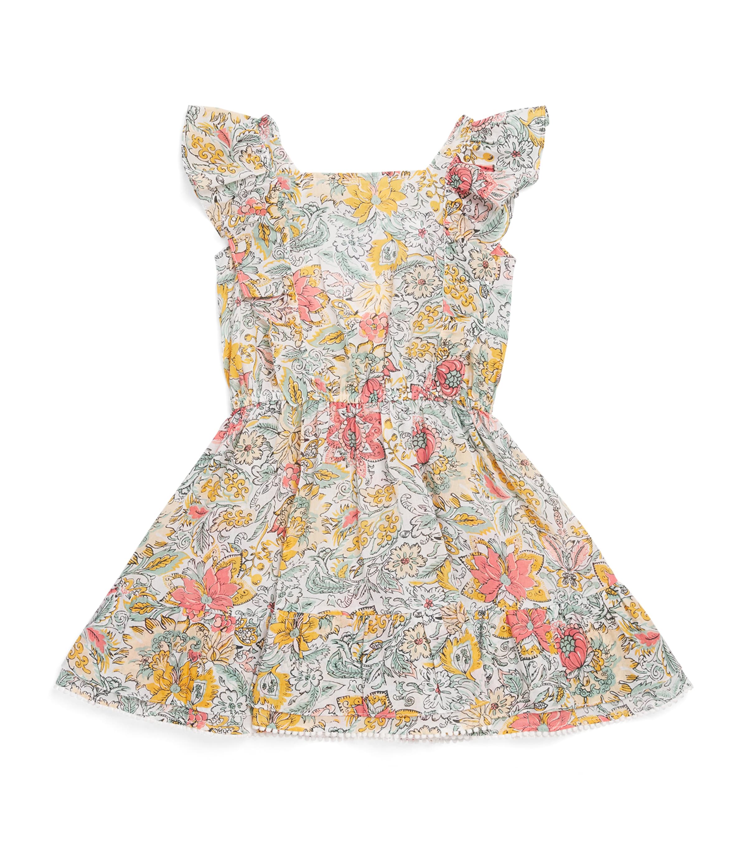 Cotton Printed Kora Dress (4-12 Years)