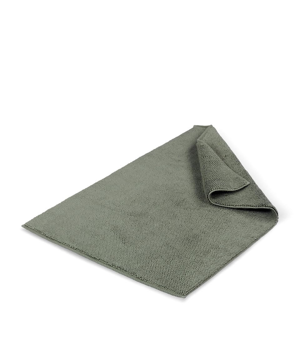 Hamam Organic Cotton Pera Bath Mat (60cm x 95cm) Moss