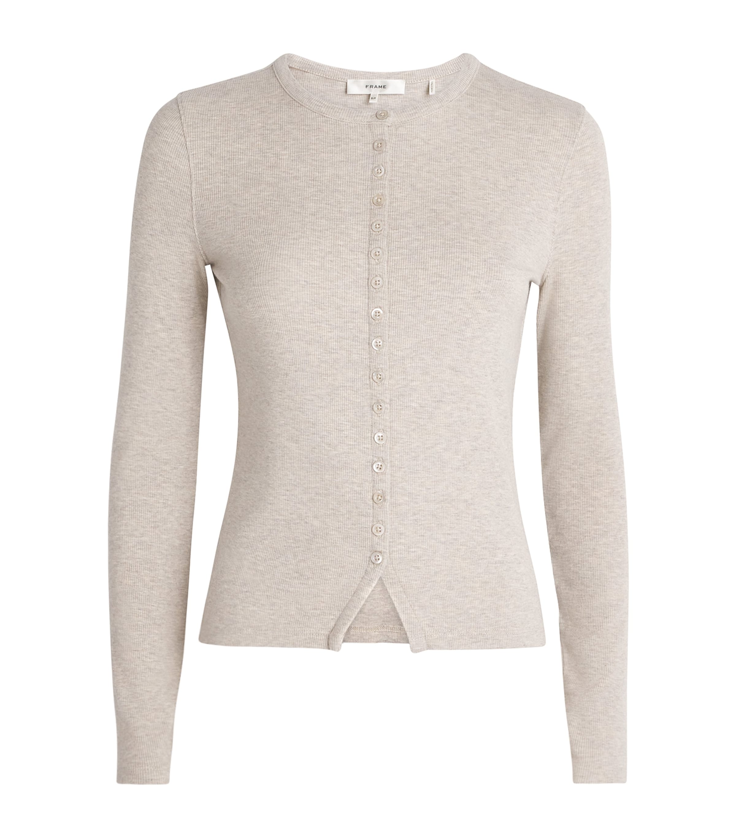 Modal-Blend Button-Up Cardigan