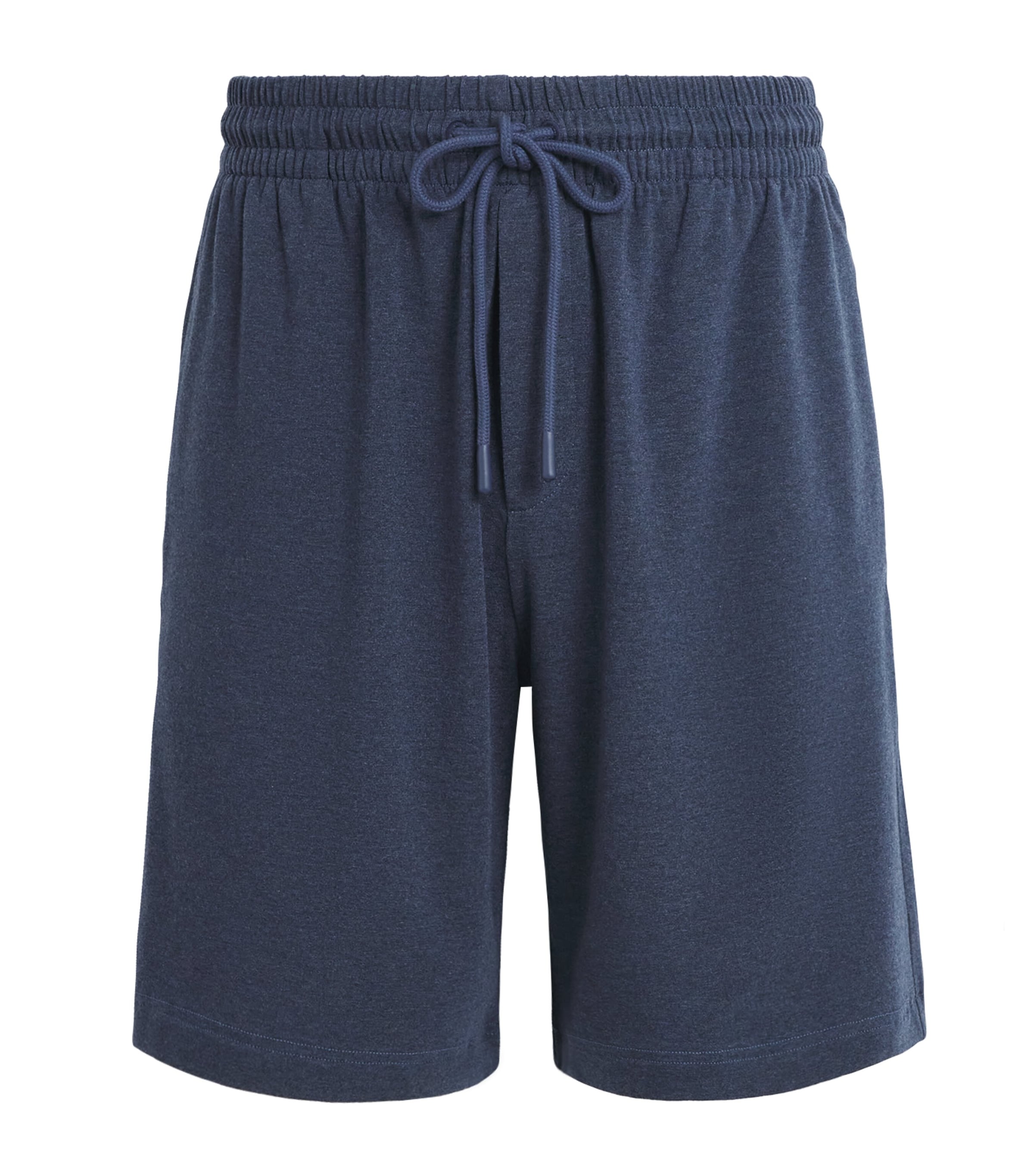 Zimmerli Mens Soft Lounge Pyjama Shorts Blue Melange