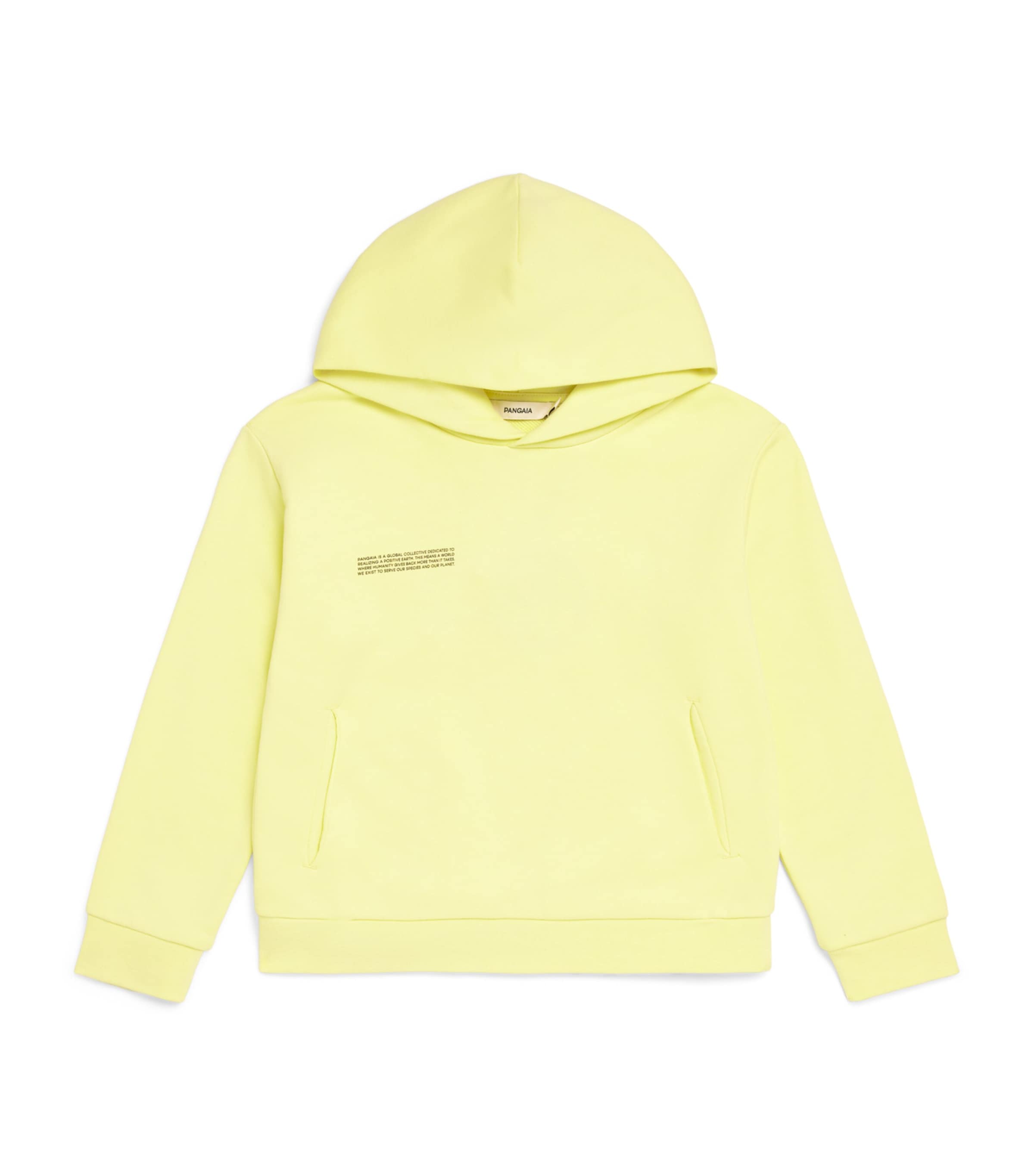 Pangaia Kids Organic Cotton 365 Hoodie (3-12 Years) Lime