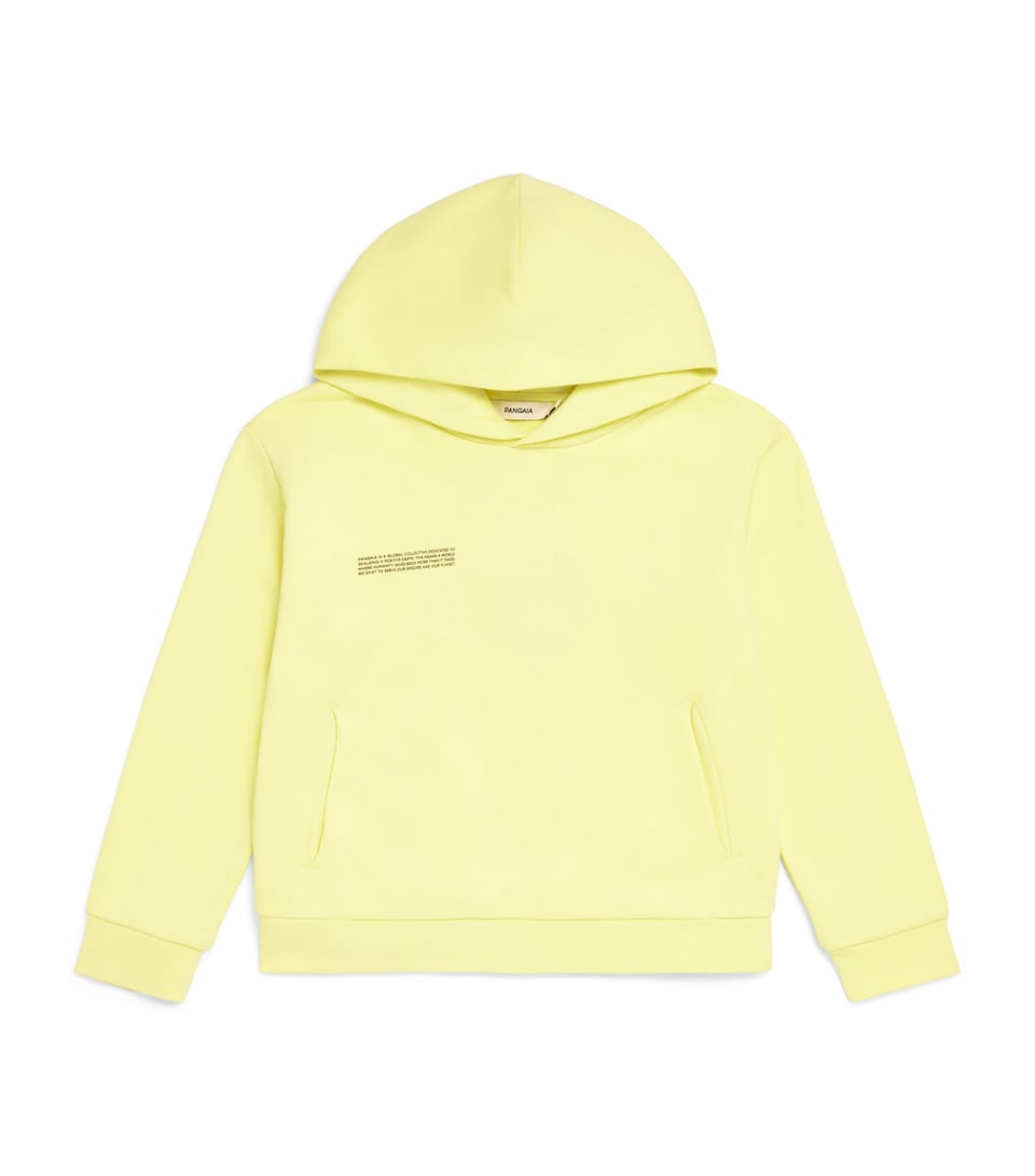 Pangaia Kids Organic Cotton 365 Hoodie (3-12 Years) Lime