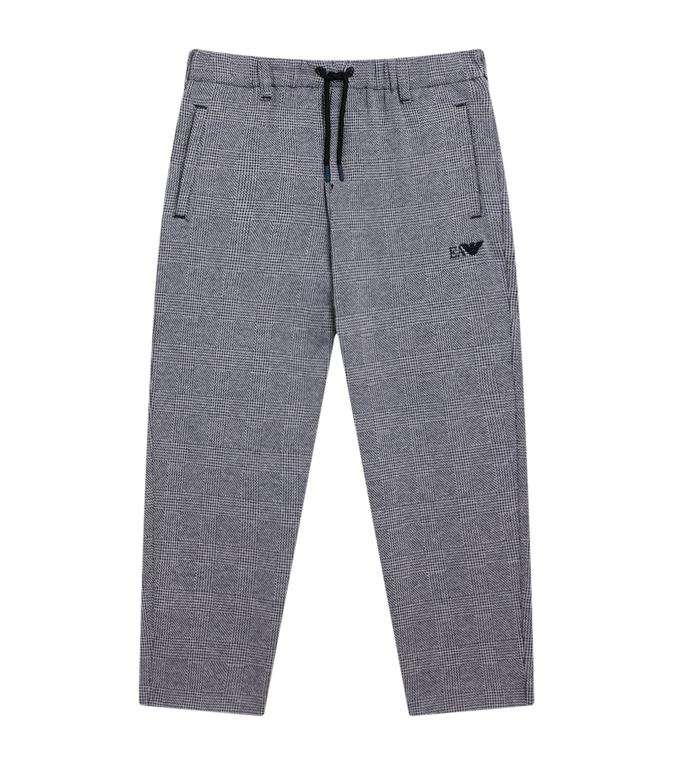 Prince of Wales Check Sweatpants (4-16 Years)