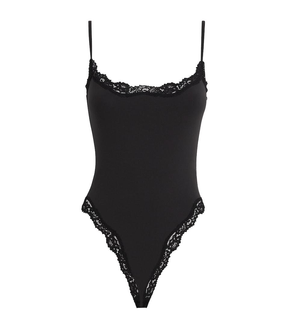 Fits Everybody Lace-Trim Bodysuit