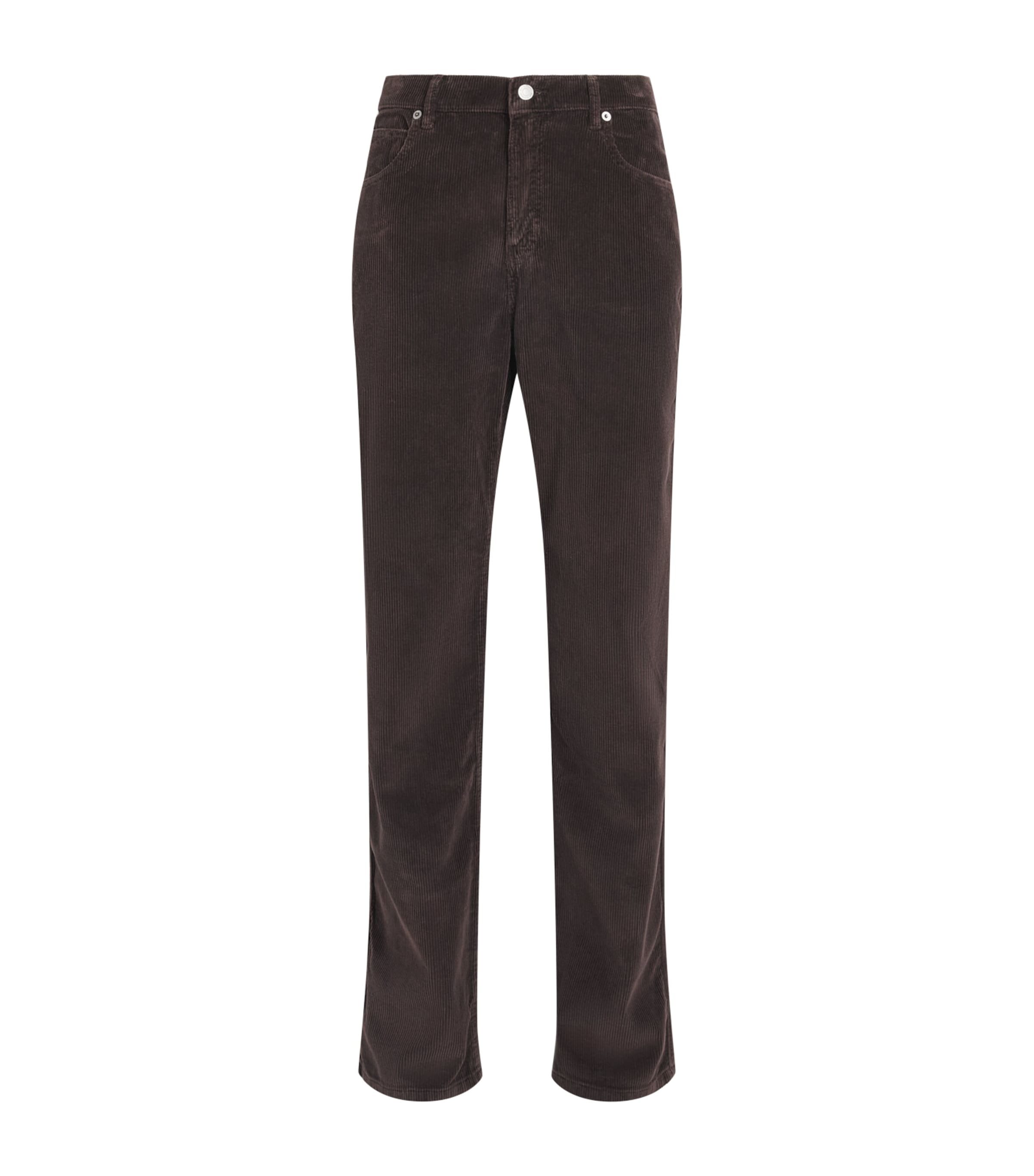 Guest In Residence Womens The Weekender Straight-Leg Jeans Burnt Cocoa