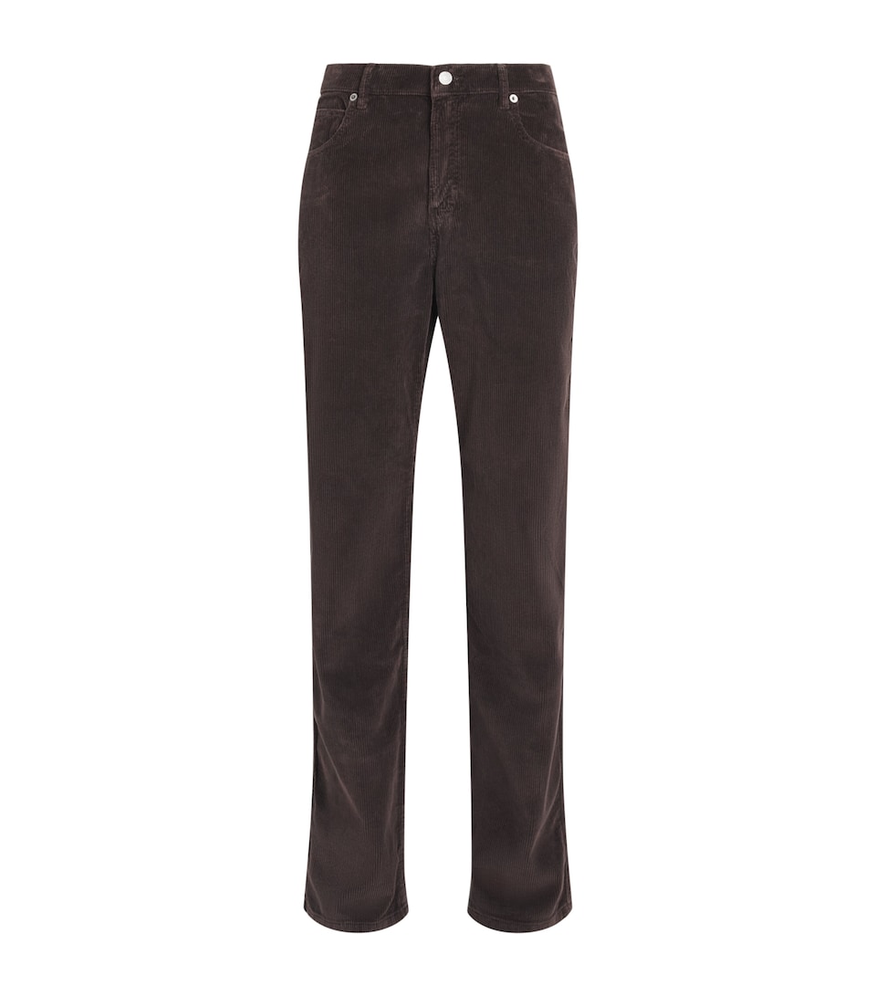 Guest In Residence Womens The Weekender Straight-Leg Jeans Burnt Cocoa