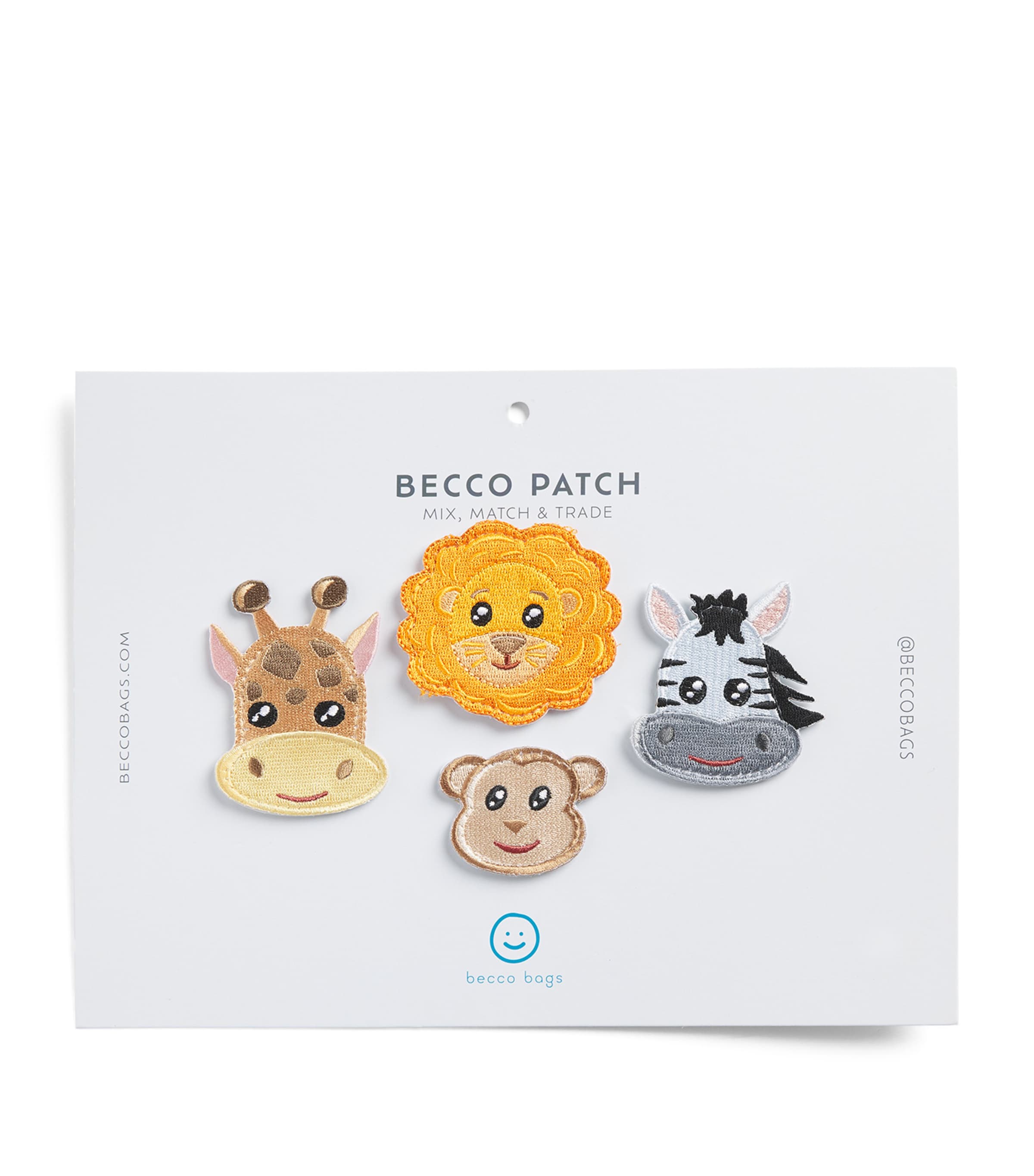 BECCO BAGS Zoo Animals Patch Set