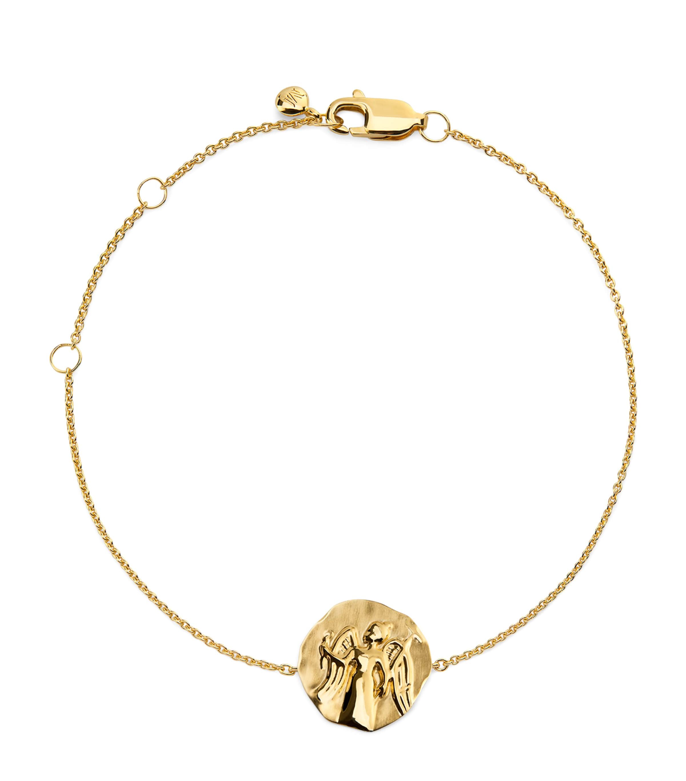 Monica Vinader Gold Vermeil Virgo Zodiac Bracelet Gold