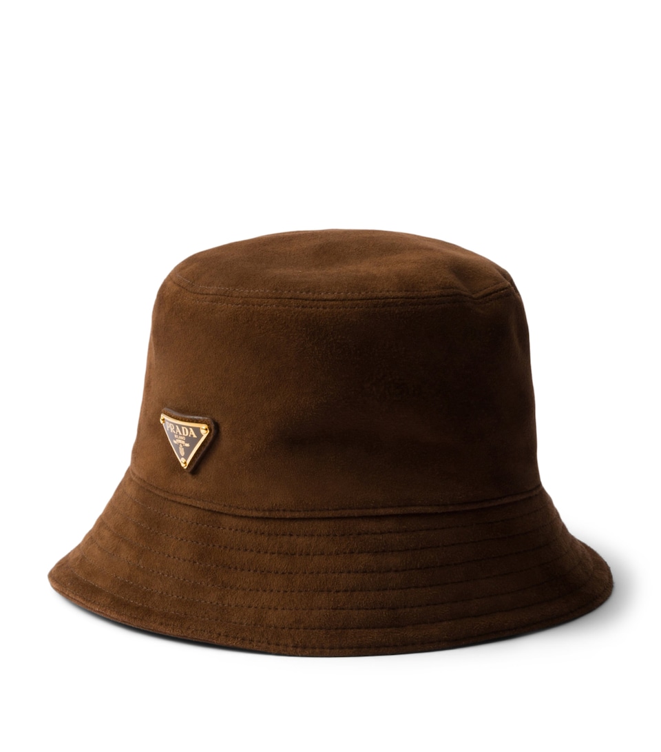 Suede Bucket Hat