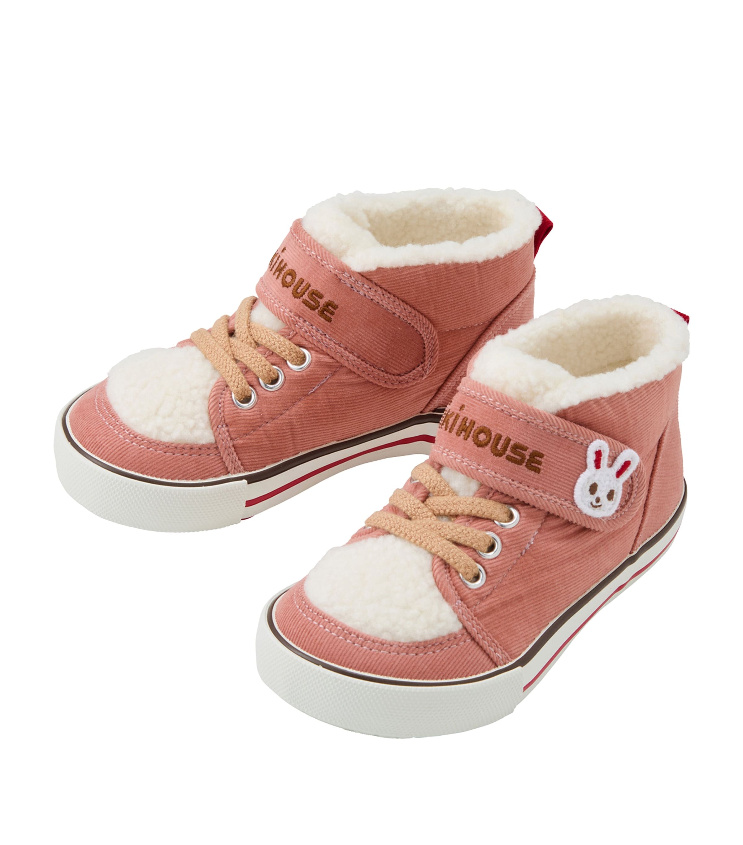 Corduroy-Faux Shearling Usako Sneakers