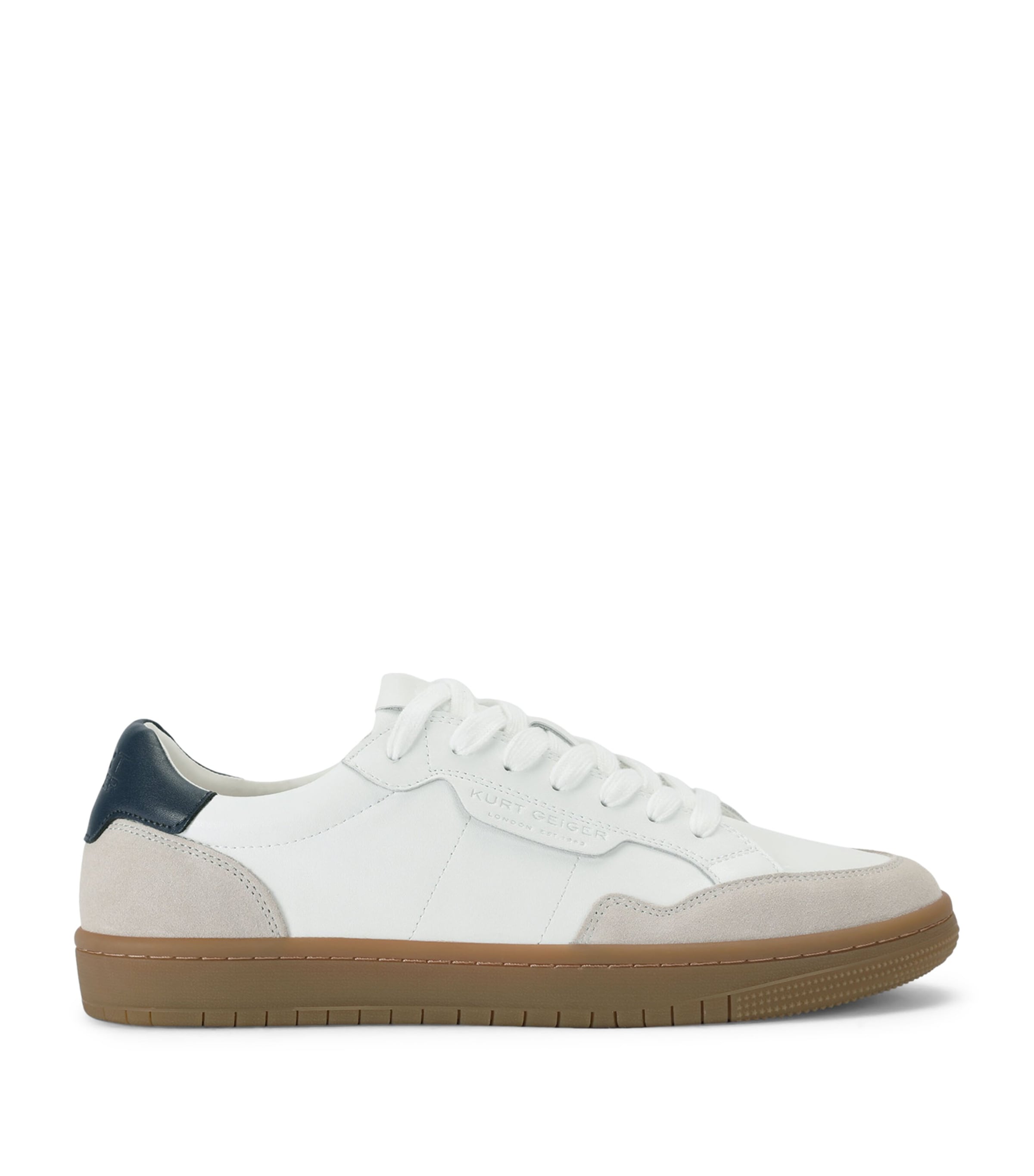 Kurt Geiger London Leather Borough Sneakers White/navy