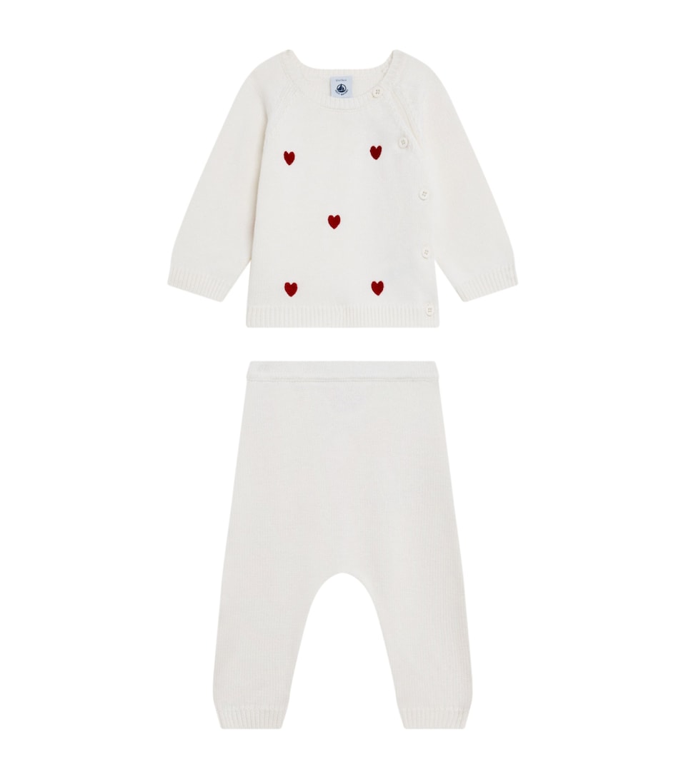 Knitted Top and Trousers Set (Newborn-18 Months)