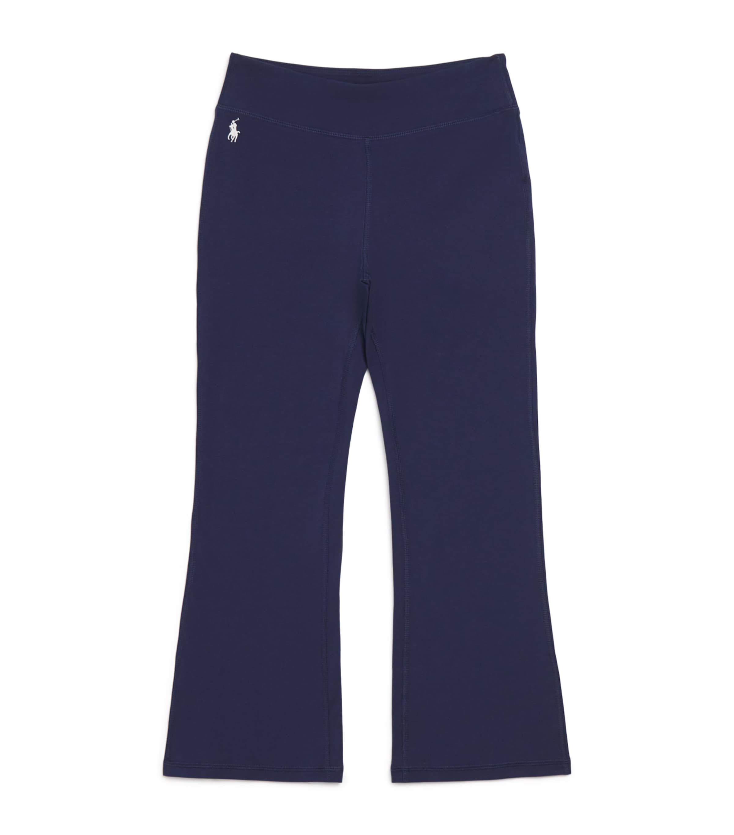 Stretch-Cotton Polo Pony Leggings (7-14 Years)