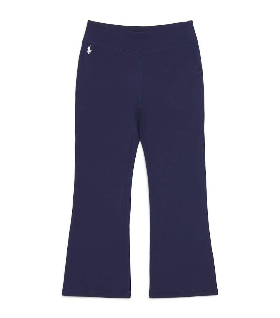 Stretch-Cotton Polo Pony Leggings (7-14 Years)
