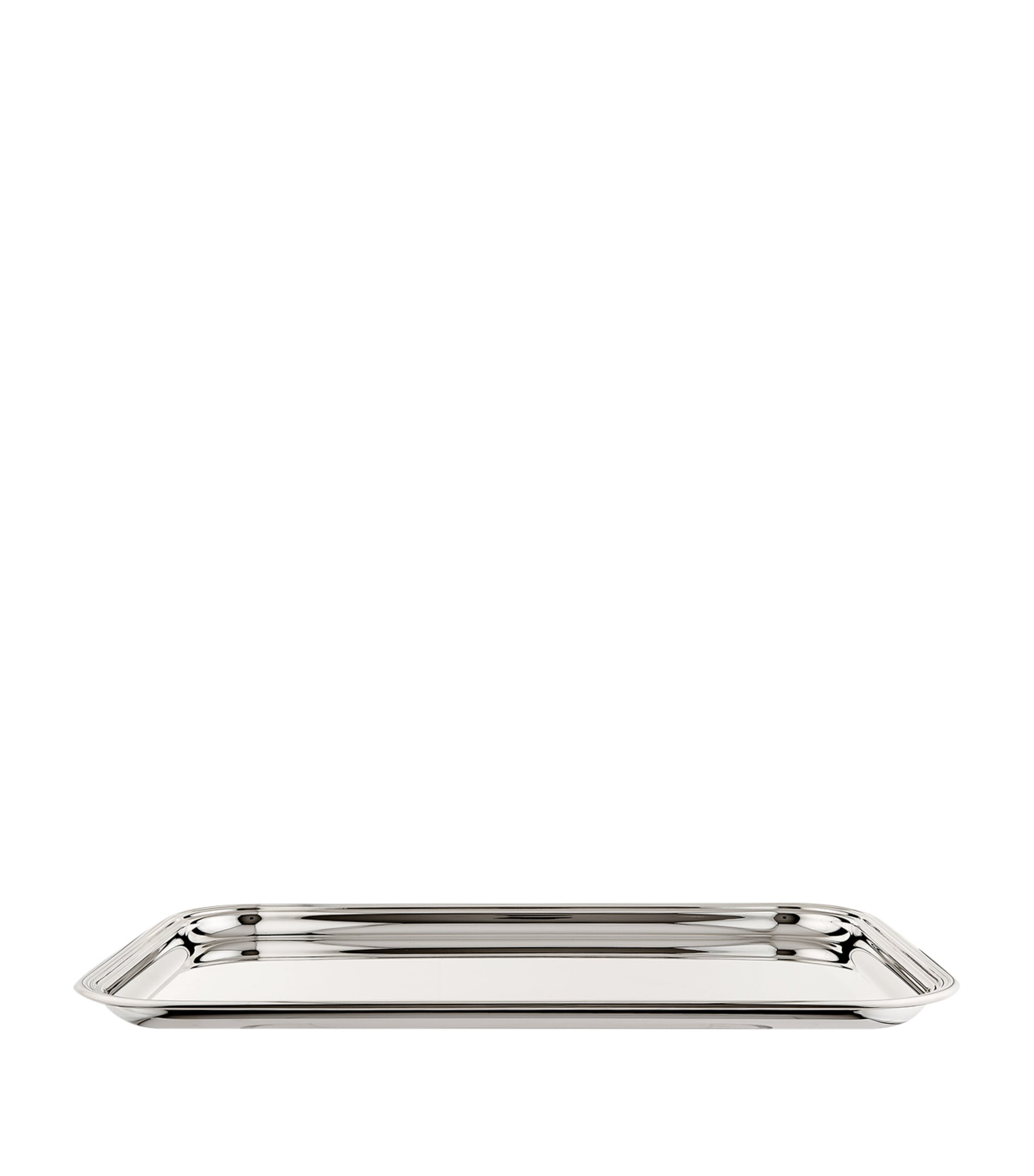 Silver Plated Georgian Rectangular Tray (50 x 33cm)