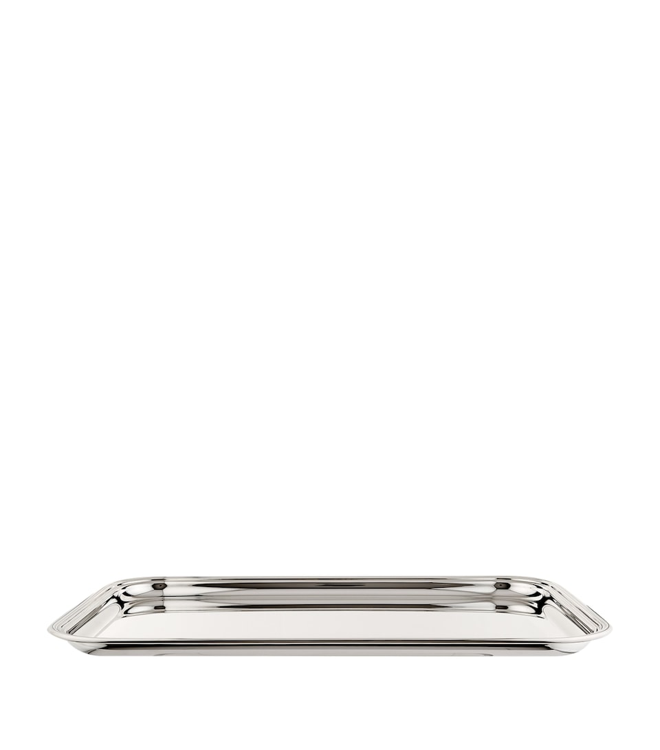 Silver Plated Georgian Rectangular Tray (50 x 33cm)
