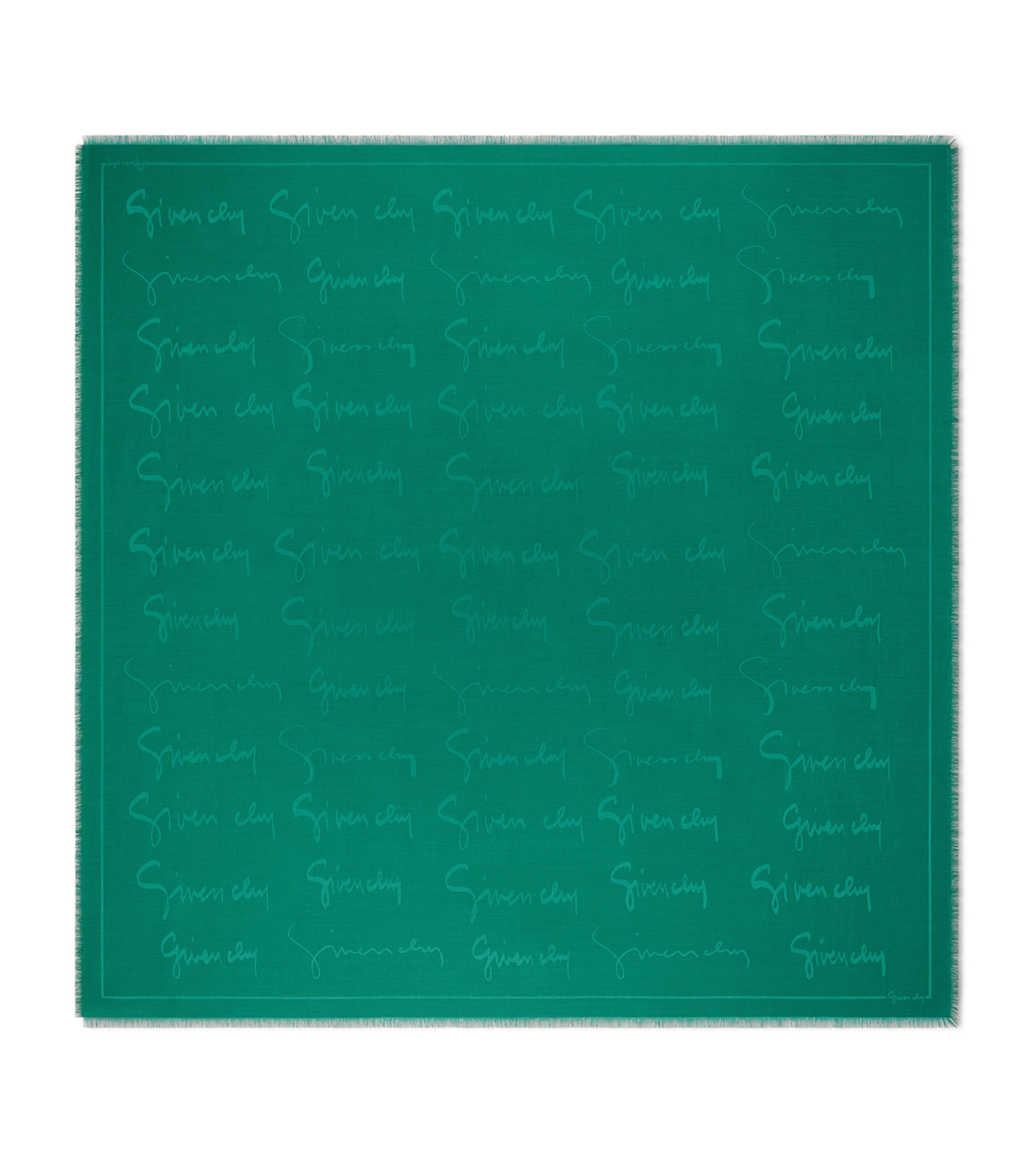 Givenchy Silk-Wool Signature Shawl
