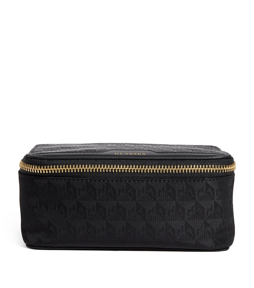 Jacquard Logo Glasses Trio Pouch