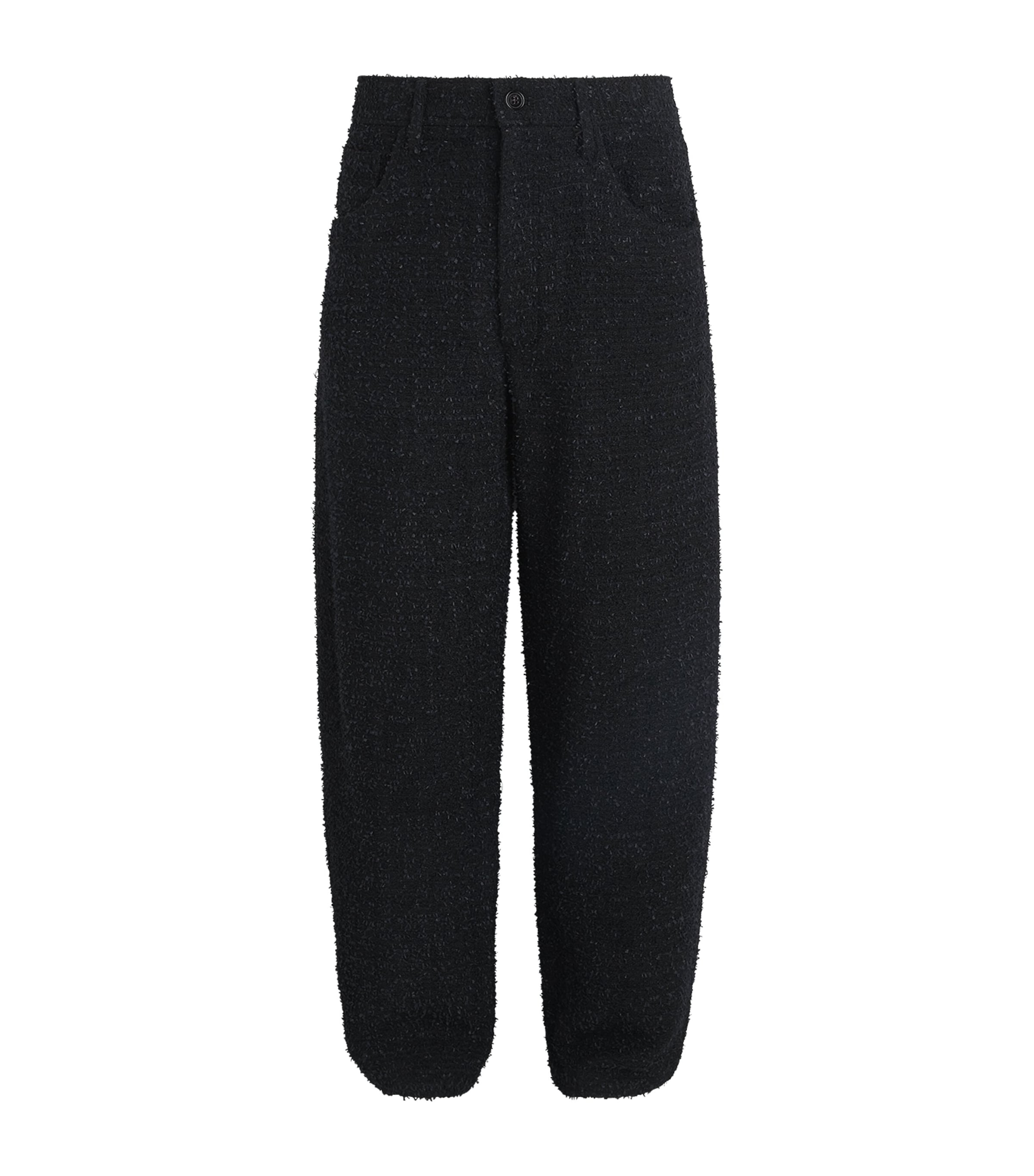 Cotton-Blend Bouclé Tacca Trousers