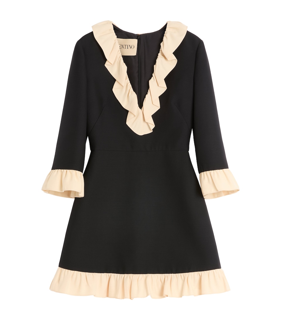 Crepe Couture Mini Dress