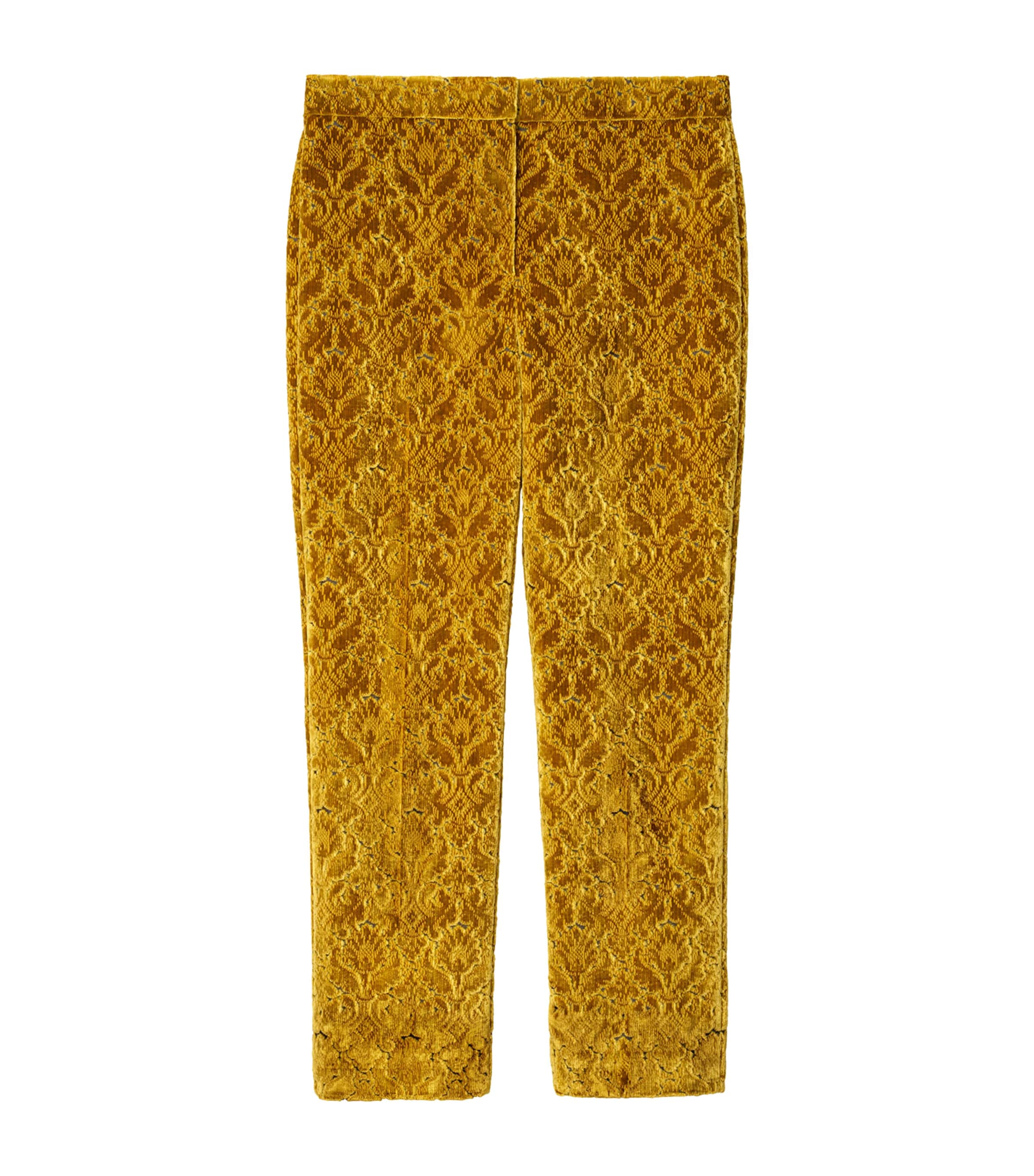Baroque Velvet Tailored Trousers