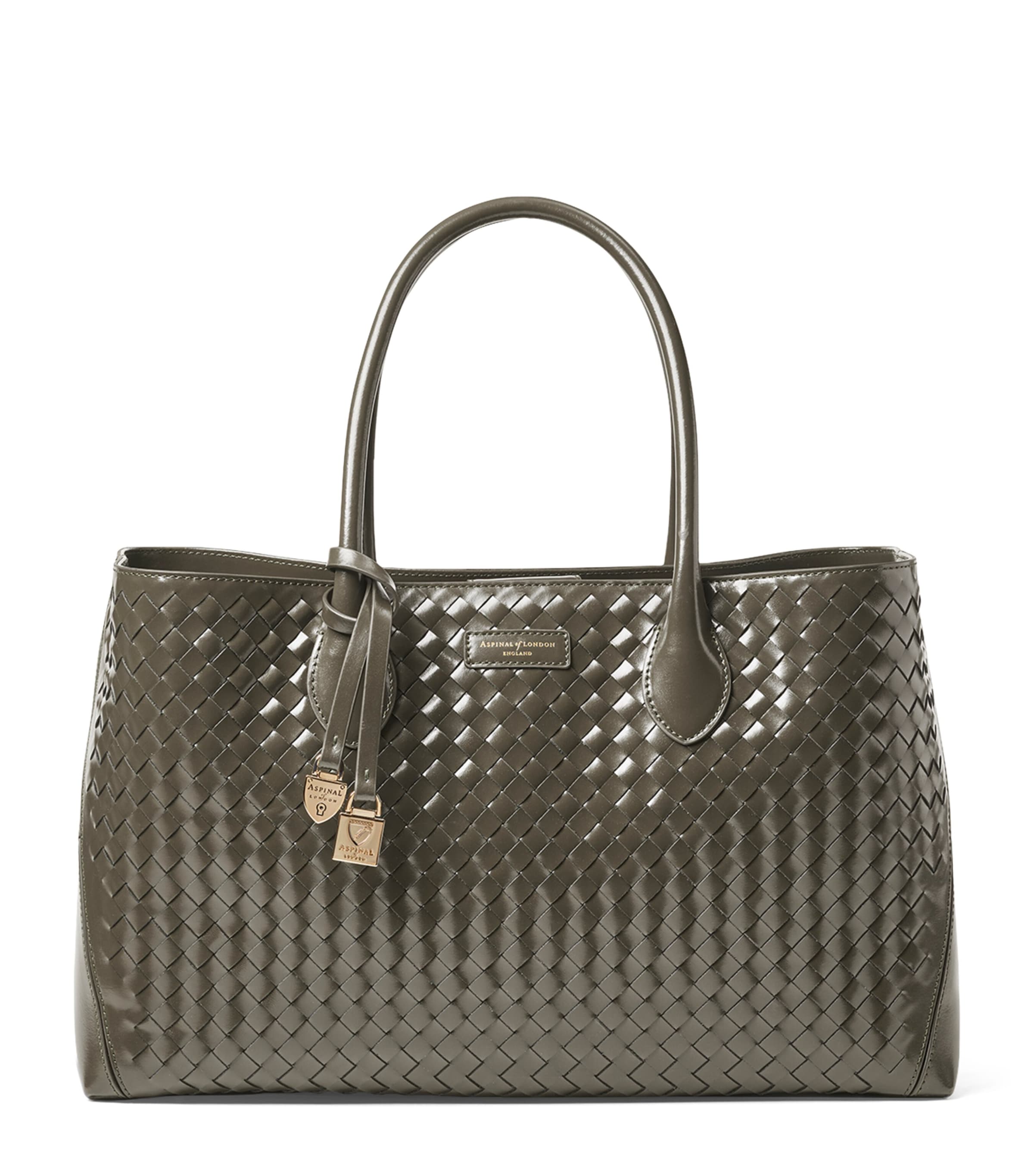 Leather London Tote Bag