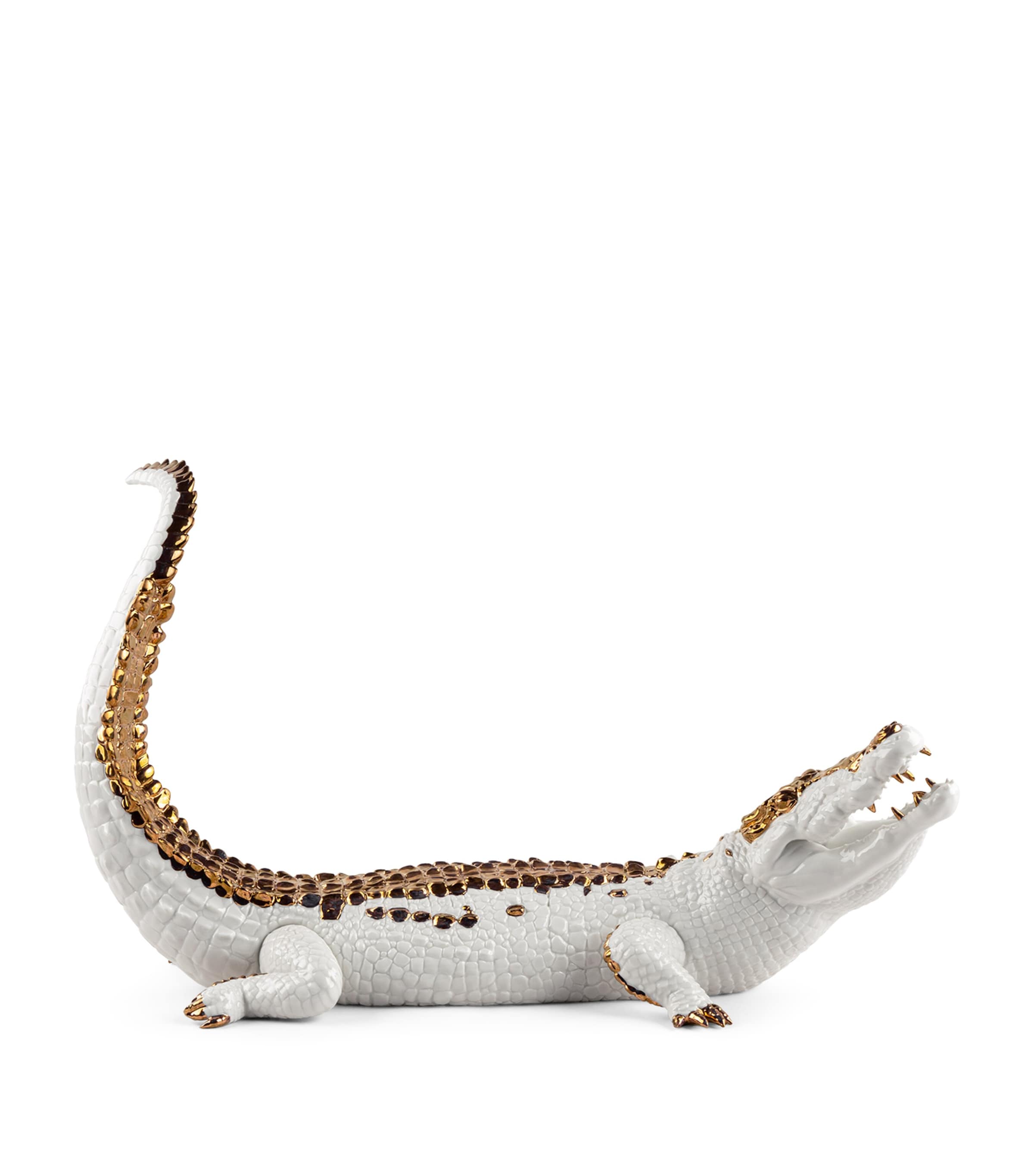 Lladró Crocodile Figurine