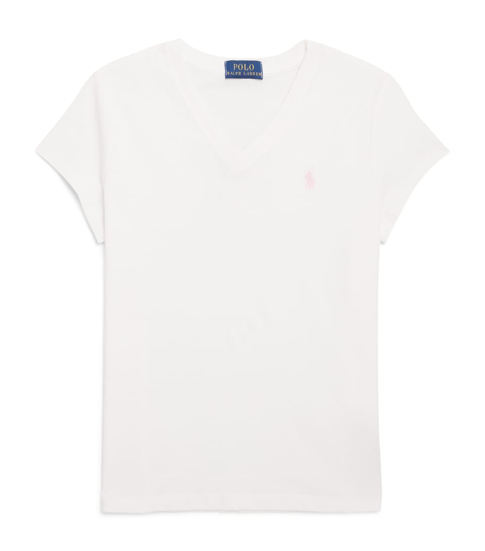 Ralph Lauren Kids Cotton Polo Pony T-Shirt (6-14 Years) White