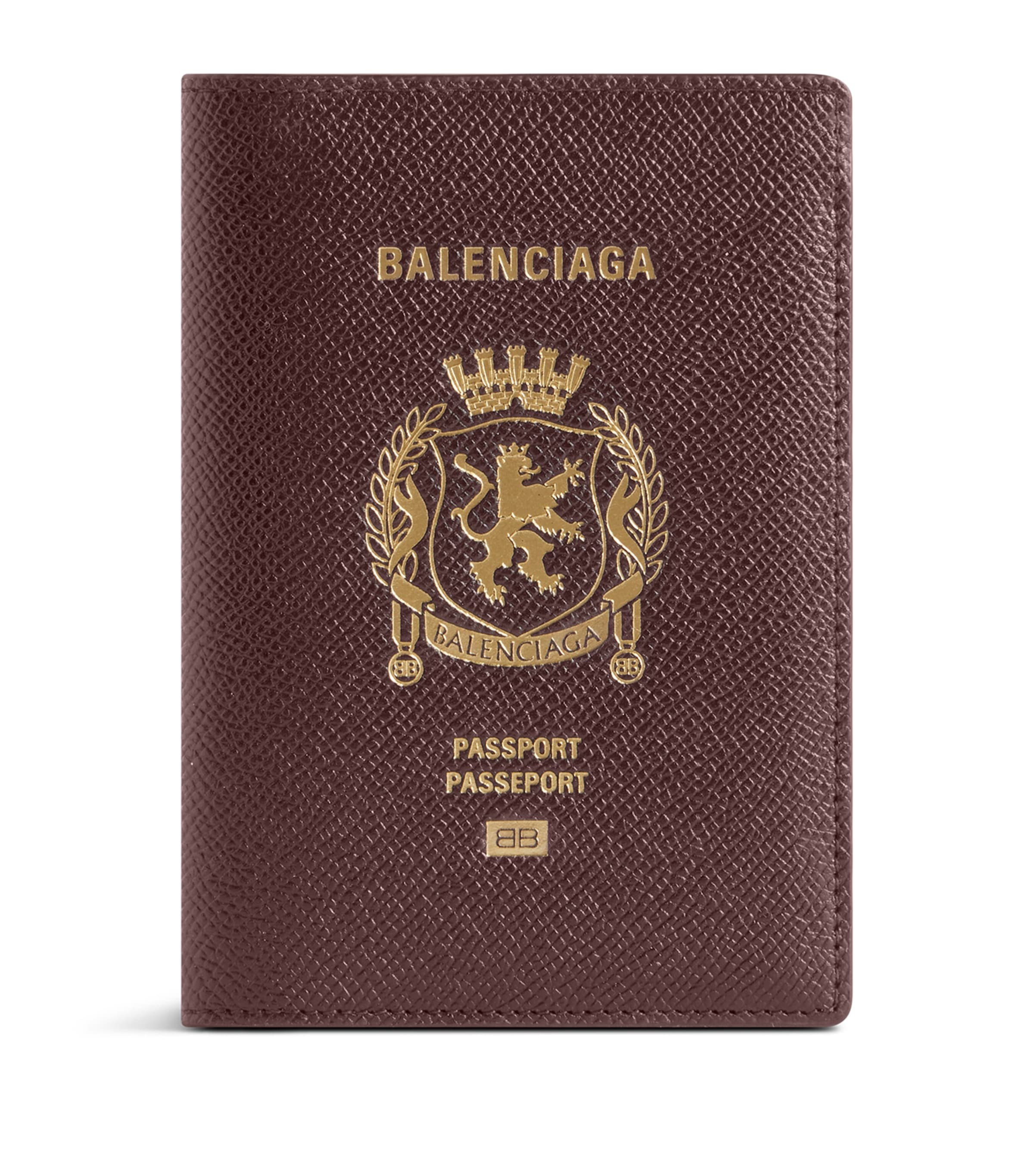Balenciaga Calfskin Passport Phone Holder