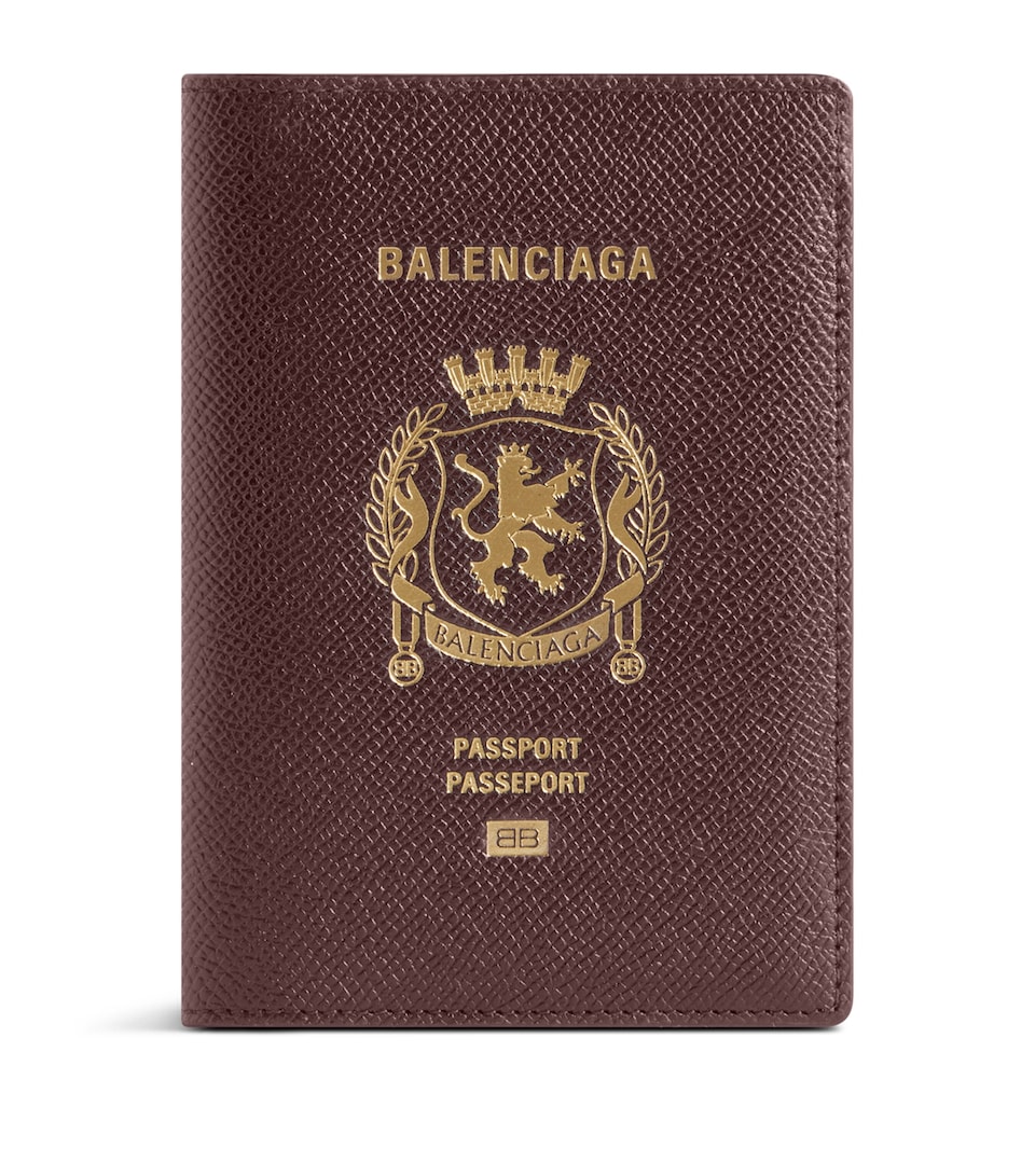Balenciaga Calfskin Passport Phone Holder