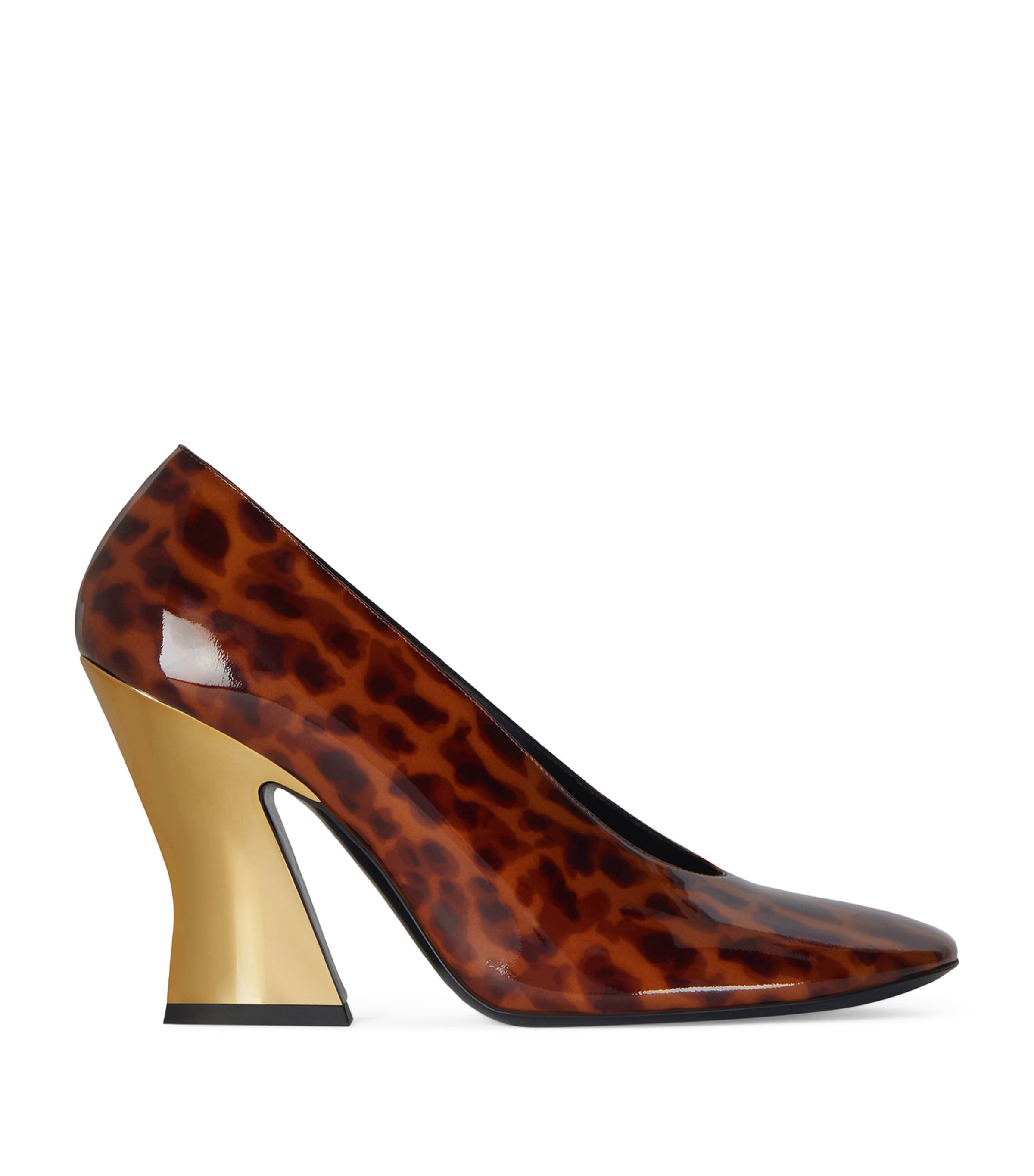 Leather Sculptural Pumps 95