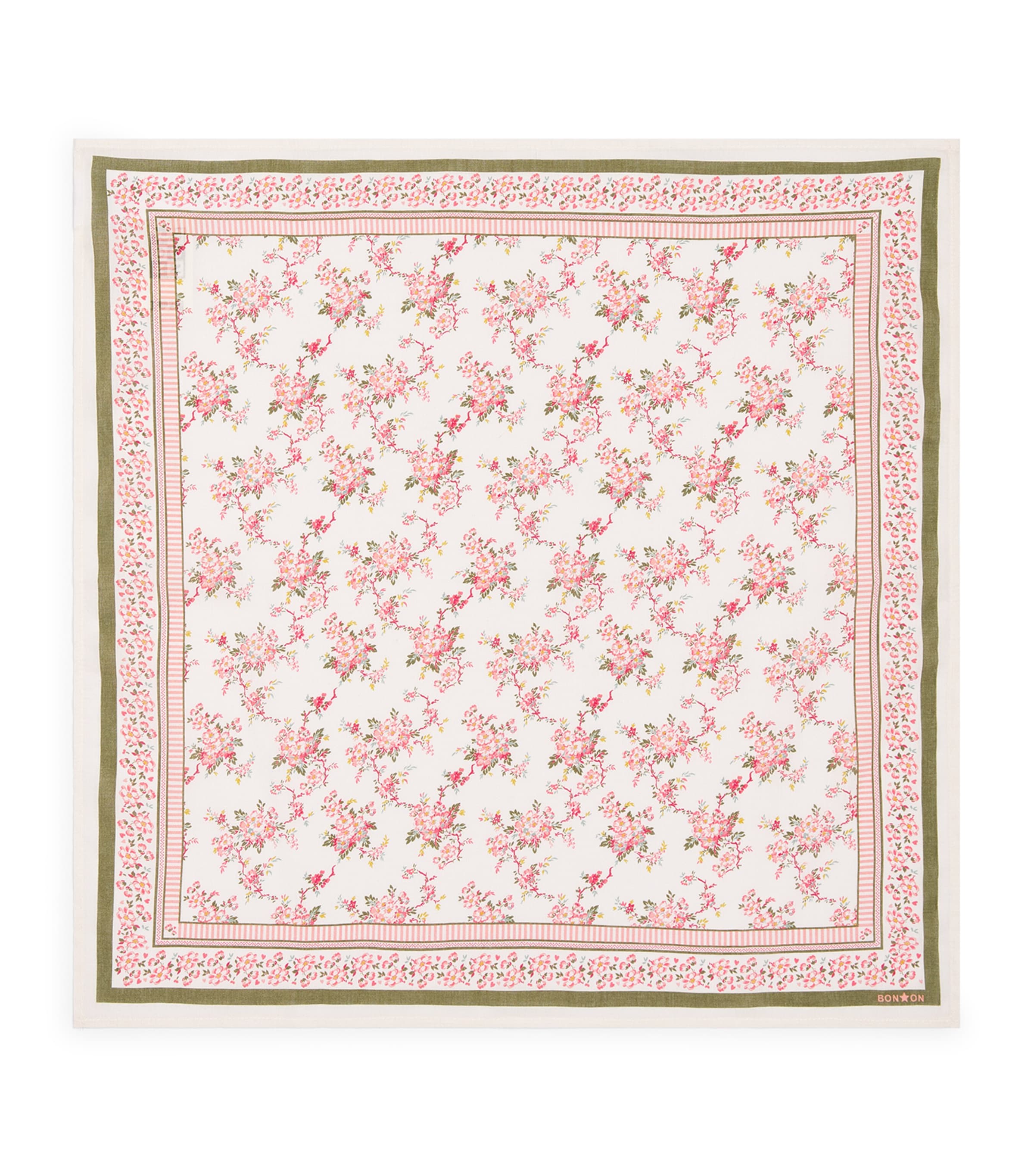 Bonton Cotton Floral Foulsunday Scarf Sunday Flowers