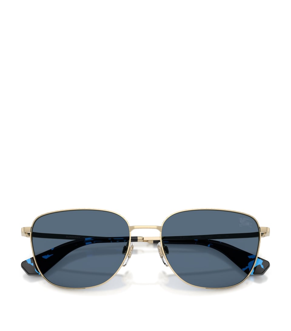Burberry Metal BE3171 Square Sunglasses Gold