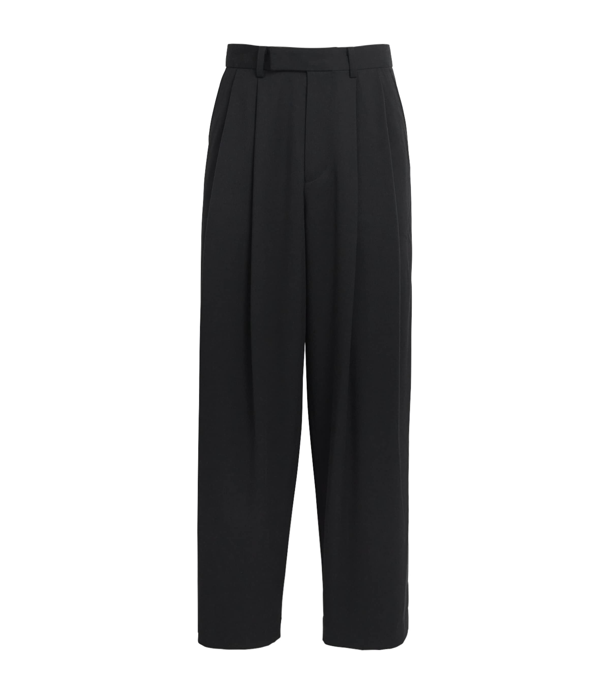NN.07 Mens Straight Brendan Trousers Black