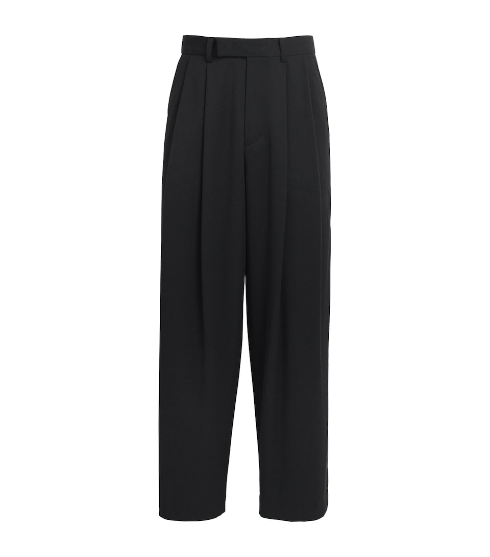 NN.07 Mens Straight Brendan Trousers Black