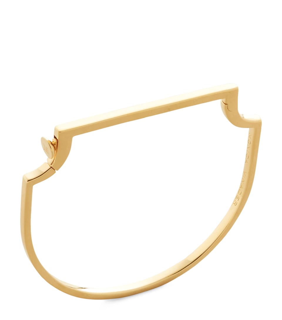 Monica Vinader Gold Vermeil Signature Slim Bangle Gold Vermeil
